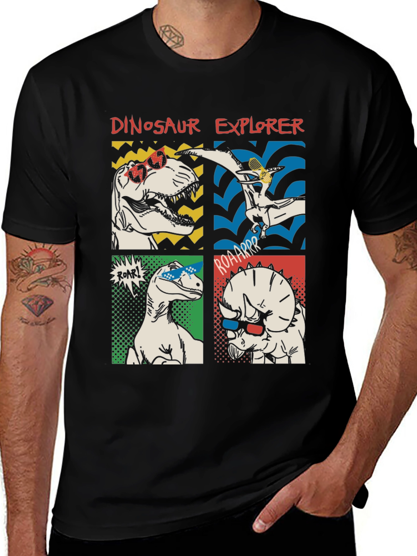 Variant 20 of Dinosaur Explorer Graphic Tee