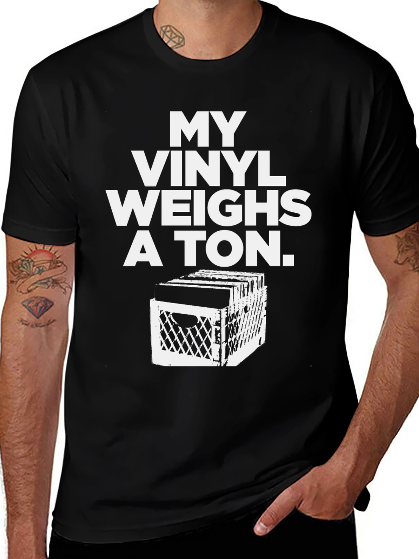 Variant 24 of My Vinyl Weighs a Ton T-Shirt
