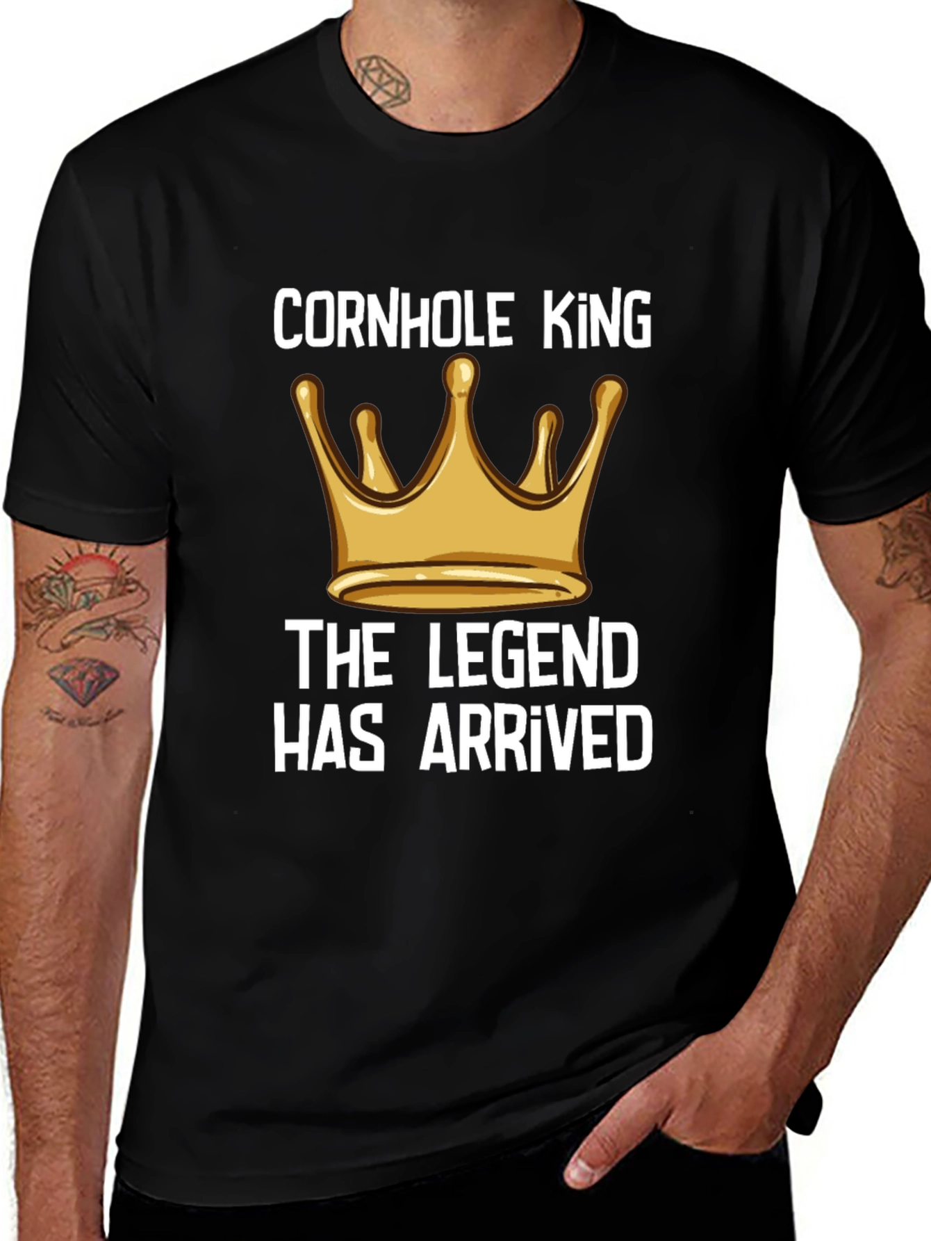 Variant 16 of Cornhole King T-Shirt: Legend Has Arrived