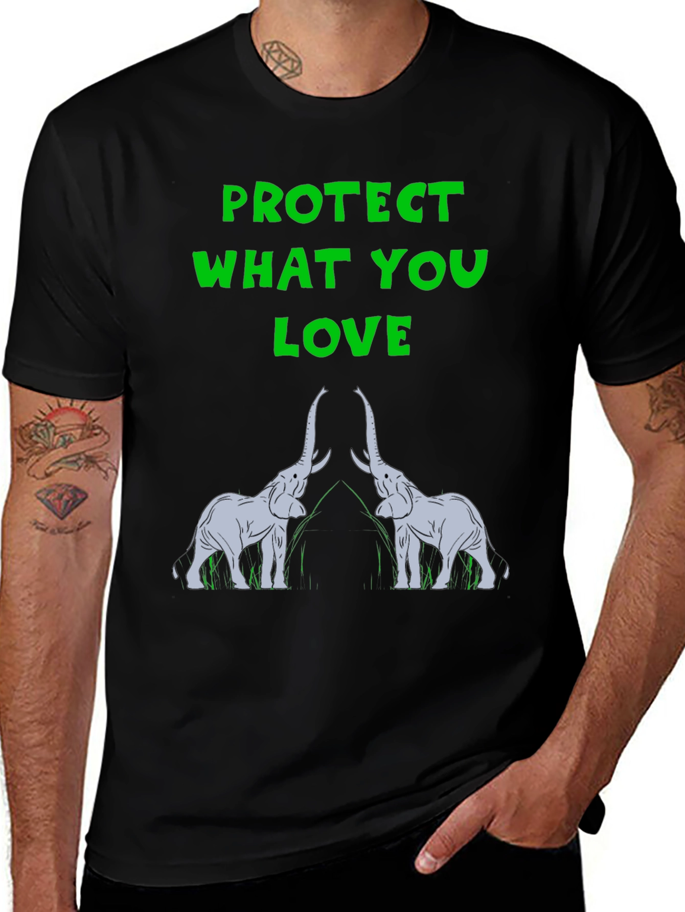 Variant 9 of Protect What You Love Graphic Tee