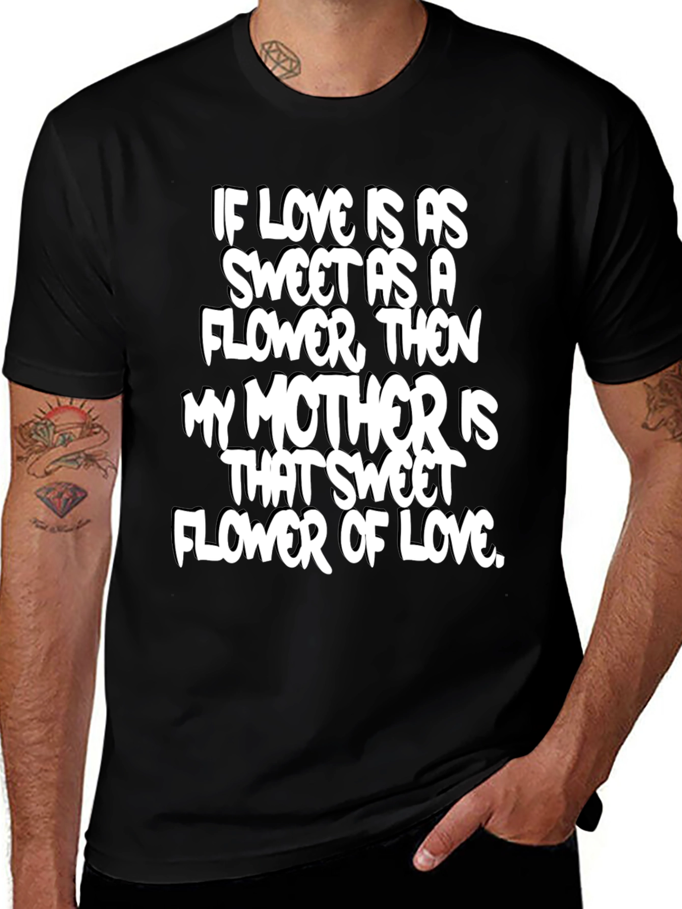 Sweet Flower of Love Mother's T-Shirt