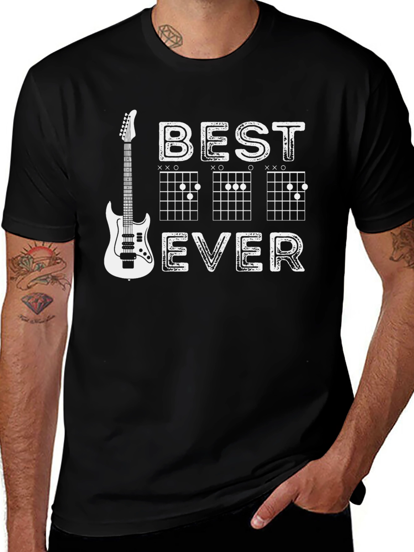 Variant 24 of Best Guitar Chords Ever T-Shirt
