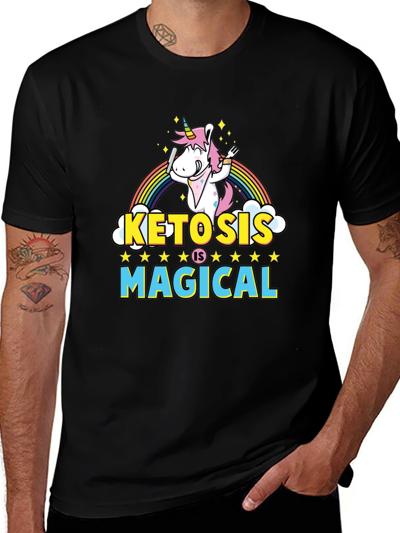 Variant 12 of Ketosis is Magical Unicorn T-Shirt