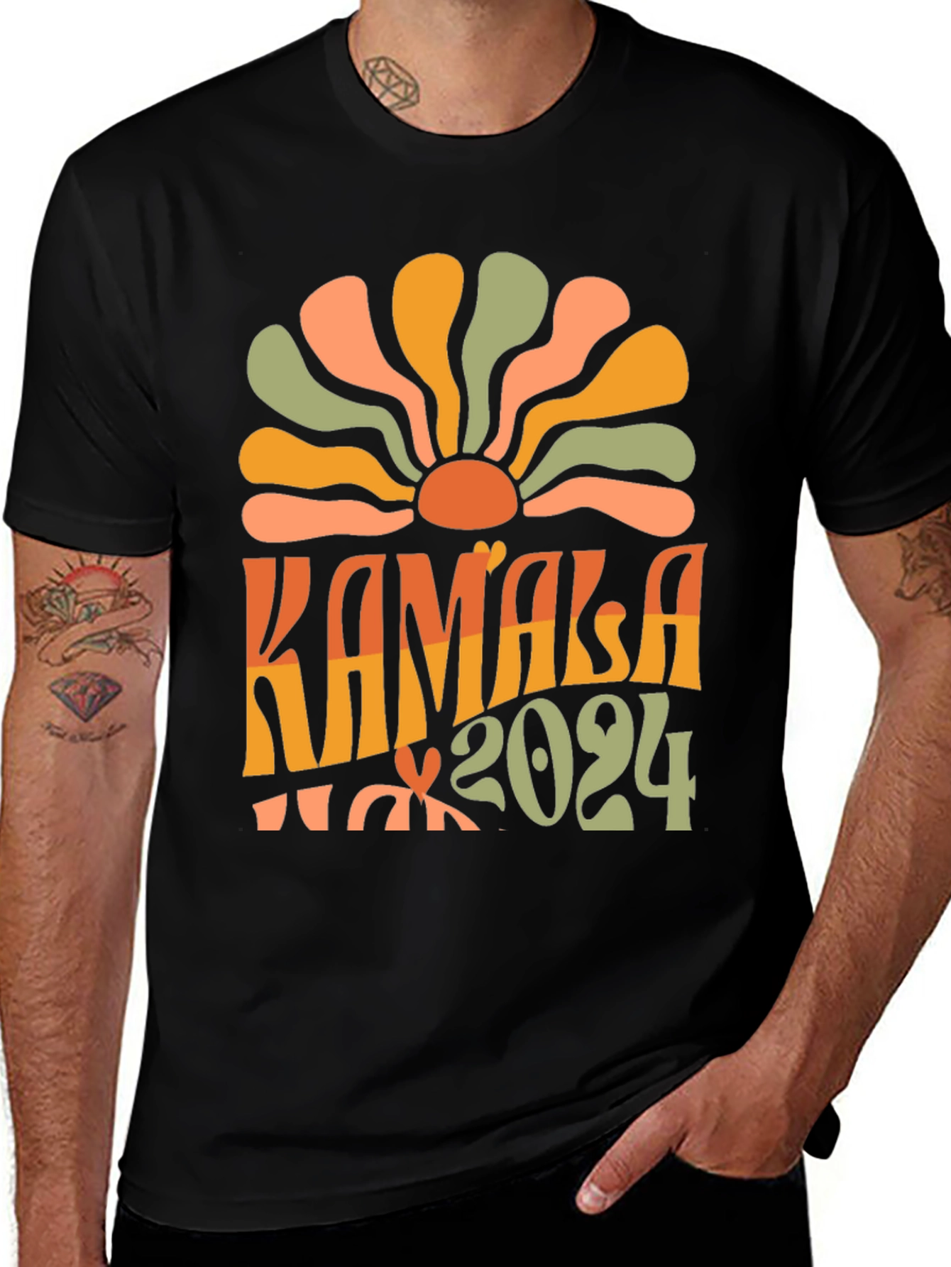 Kamala 2024 Graphic Tee - Retro Style Unisex T-Shirt