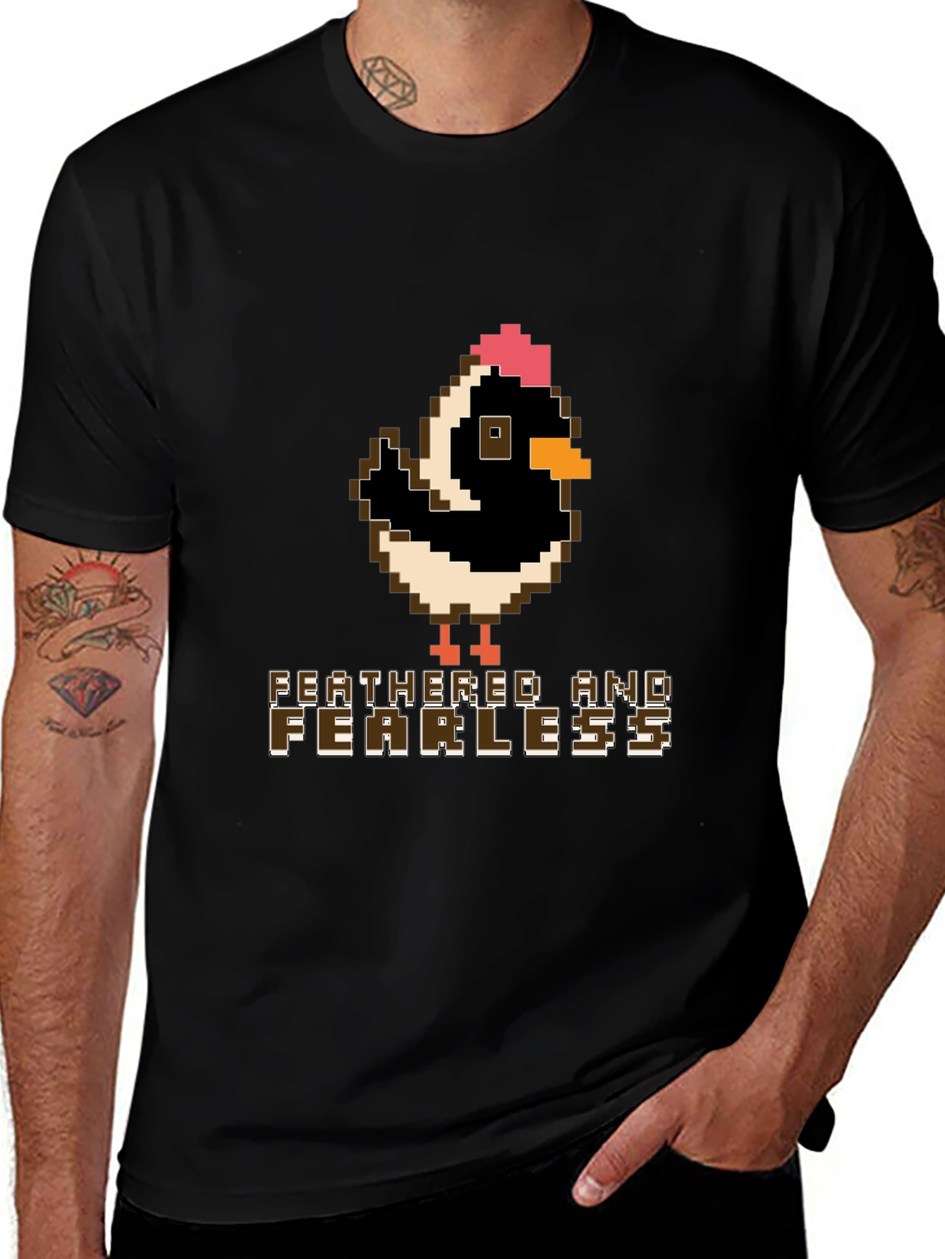 Variant 5 of Feathered and Fearless T-Shirt