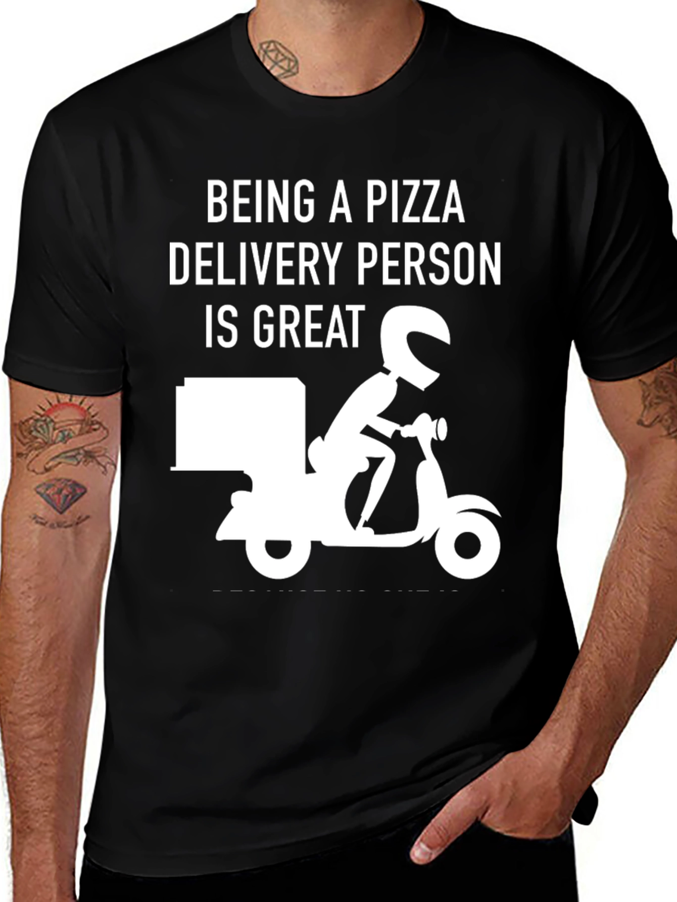 Variant 14 of Pizza Delivery Person T-Shirt - Great Gift!