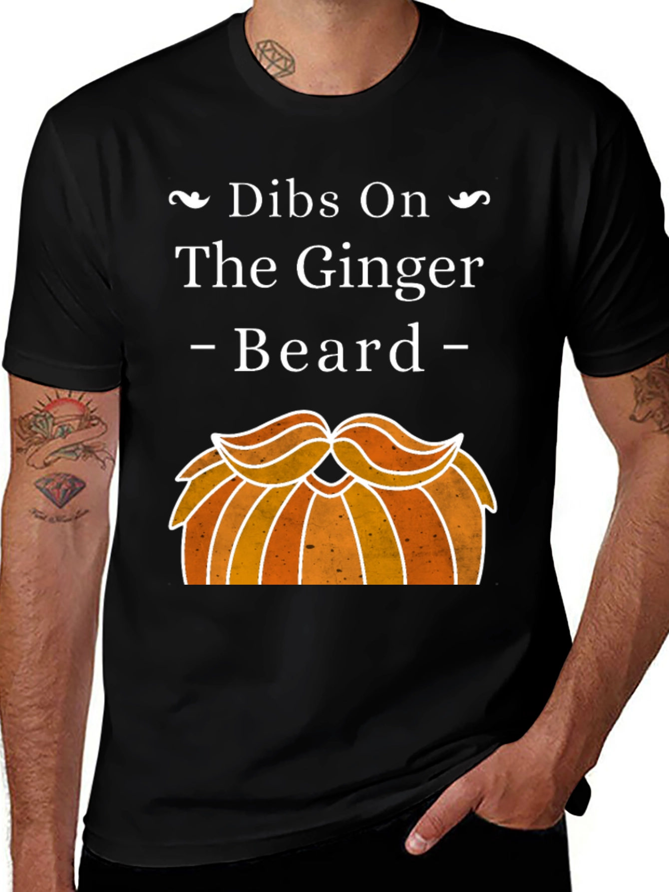 Variant 20 of Dibs On The Ginger Beard Graphic T-Shirt