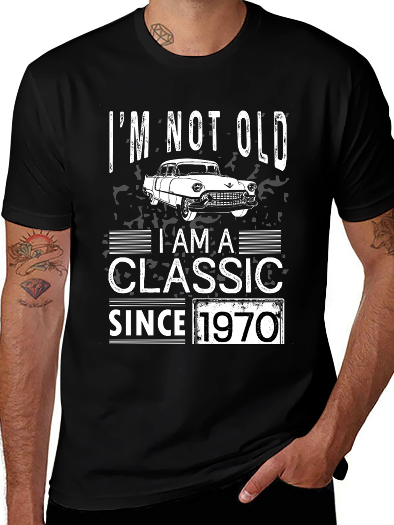 Variant 8 of I'm Not Old, I'm A Classic Since 1970 Men's T-Shirt