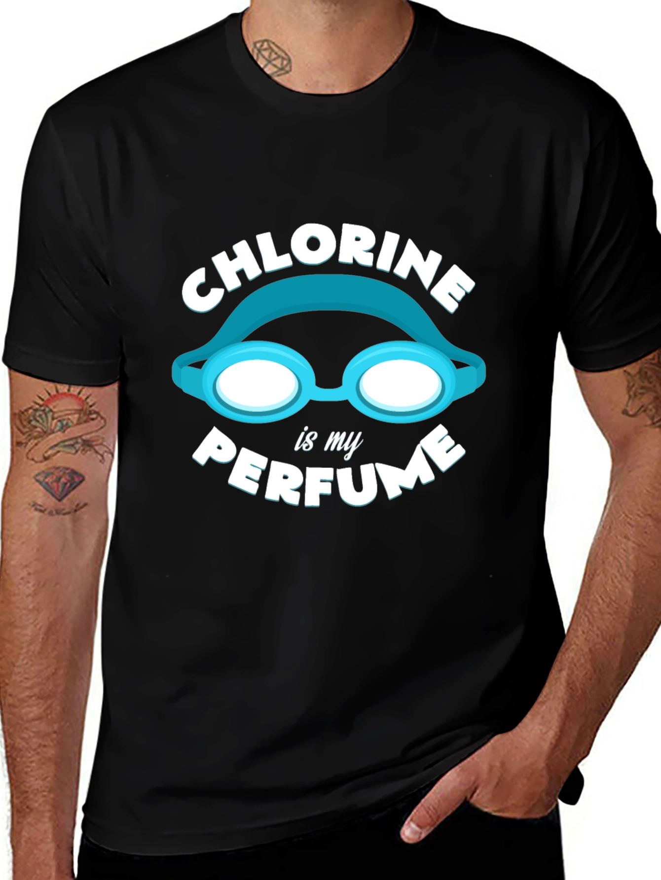 Variant 3 of Chlorine is My Perfume Graphic Tee