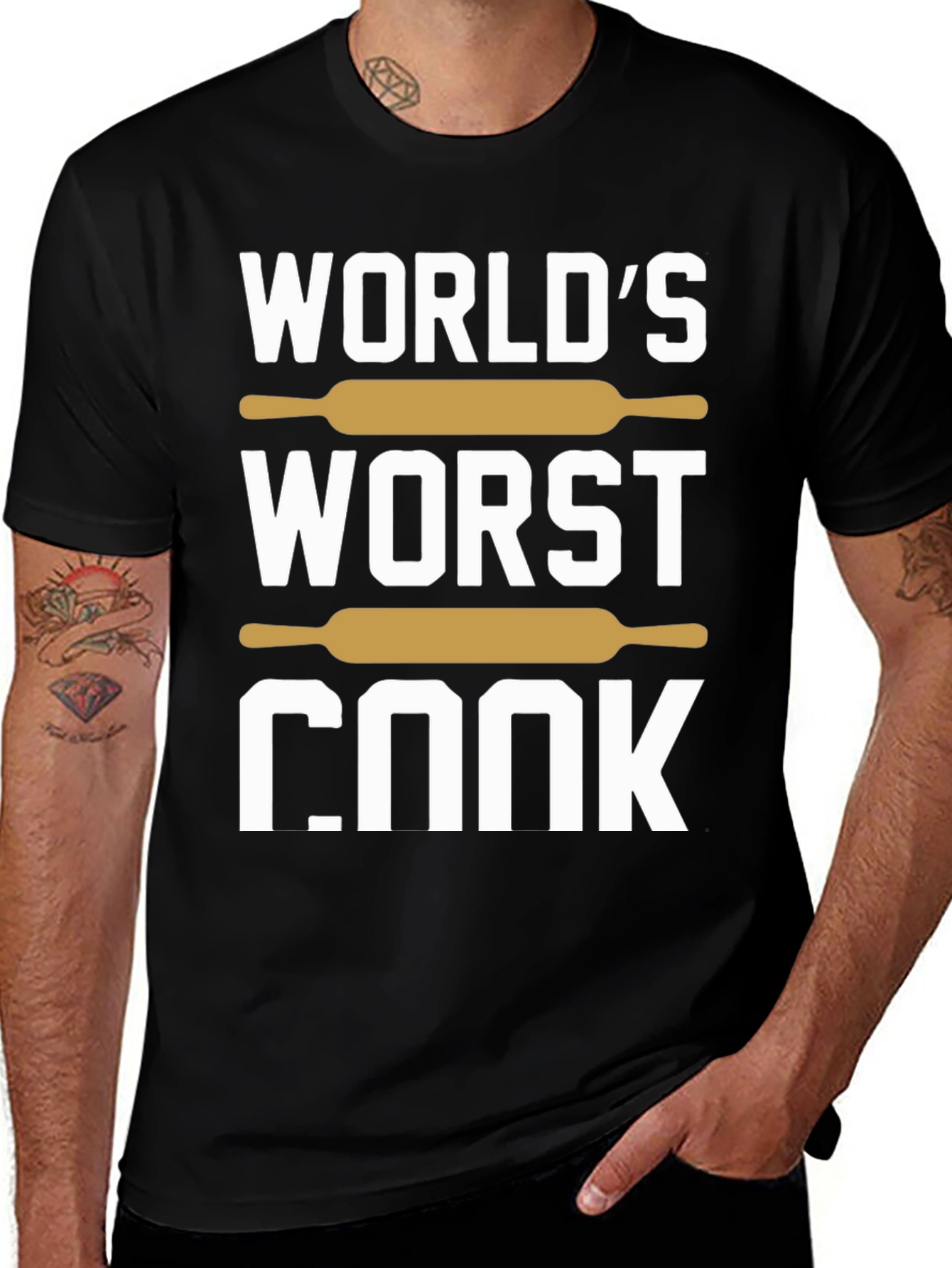 Variant 13 of World's Worst Cook Funny T-Shirt