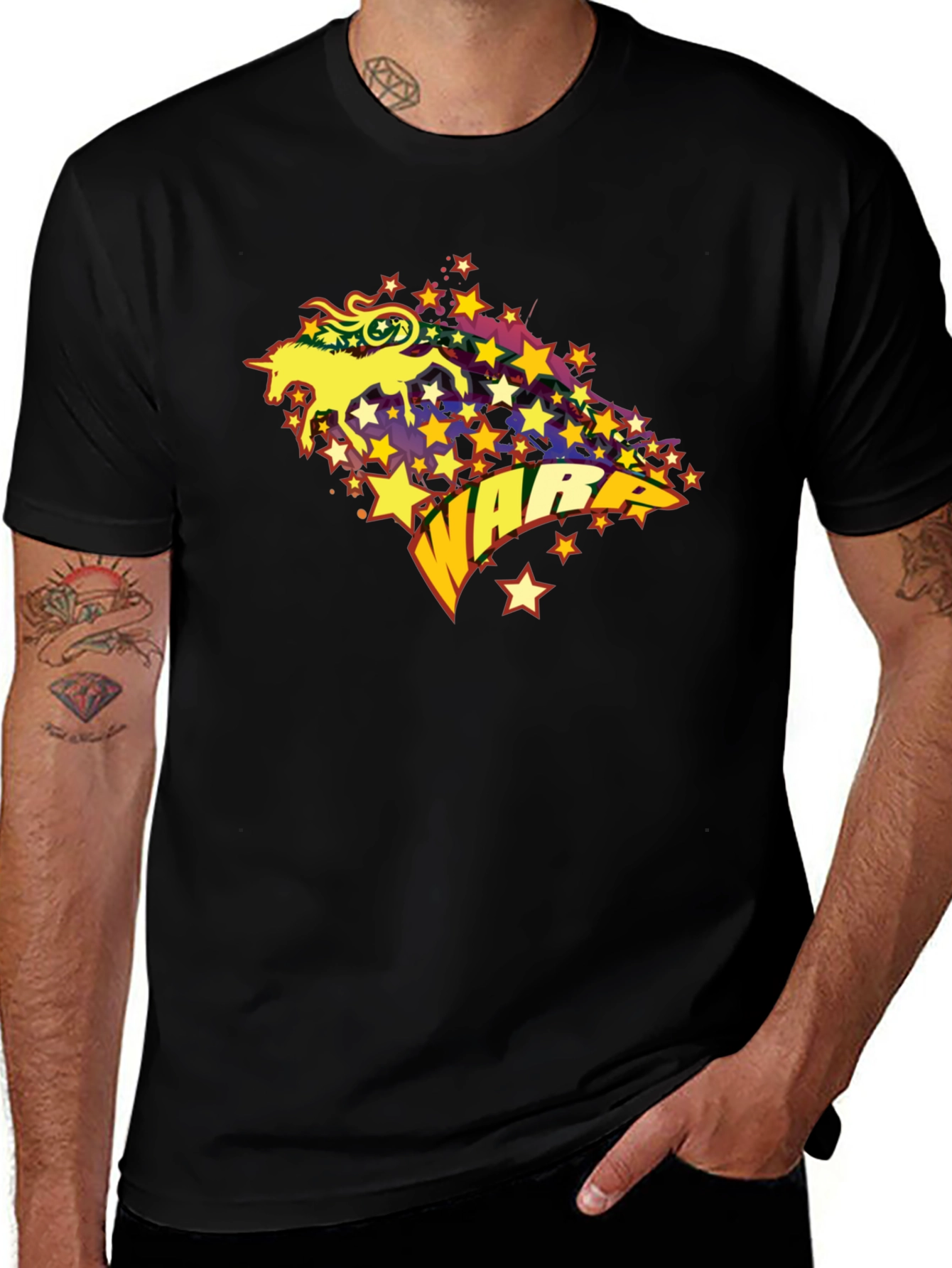 Variant 6 of Unicorn WAR Graphic T-Shirt
