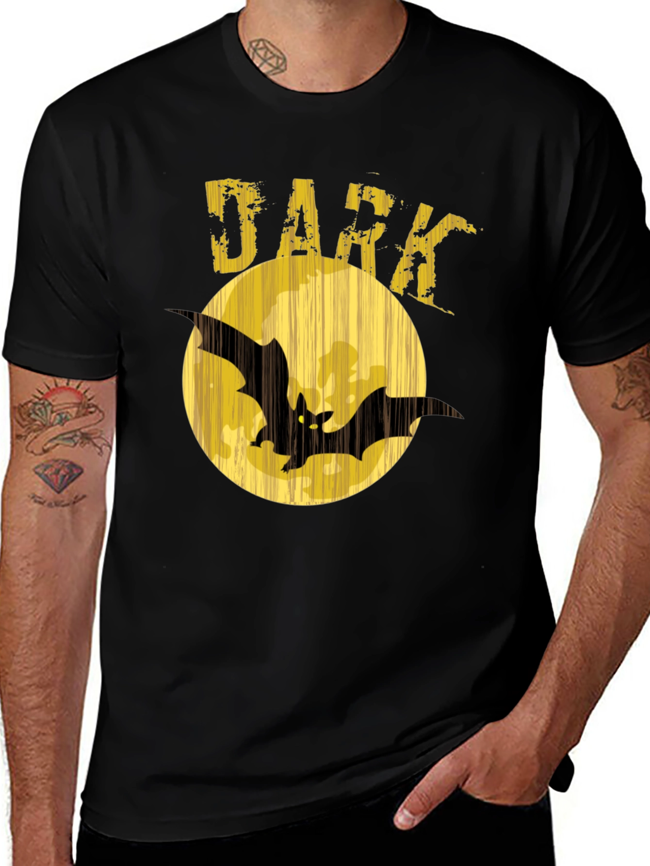 Variant 19 of Dark Knight Bat Graphic Tee