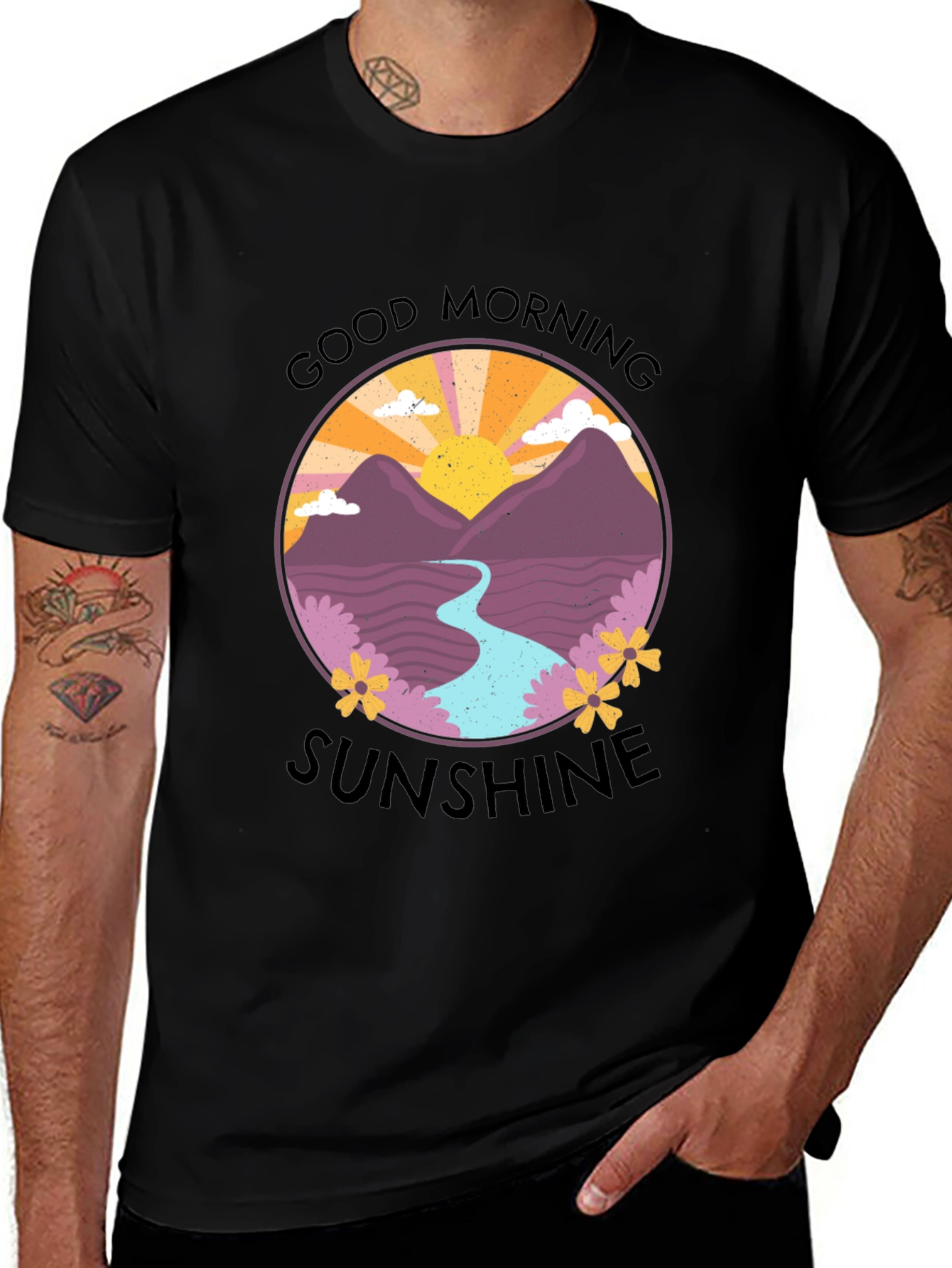 Variant 17 of Good Morning Sunshine Graphic T-Shirt