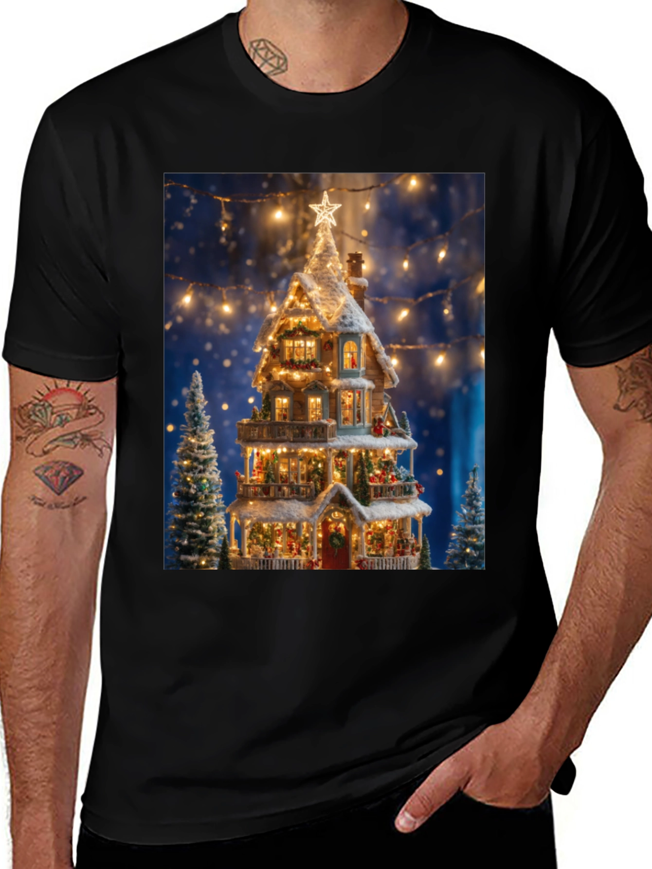 Christmas House T-Shirt