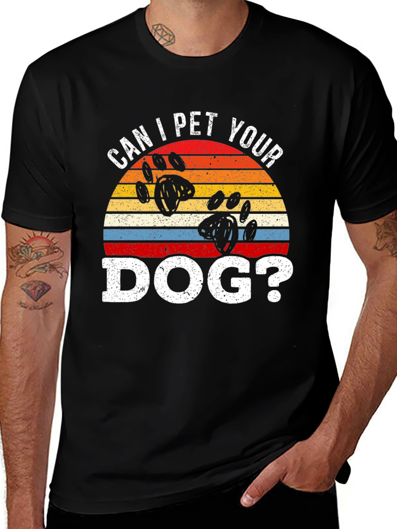 Variant 26 of Can I Pet Your Dog T-Shirt