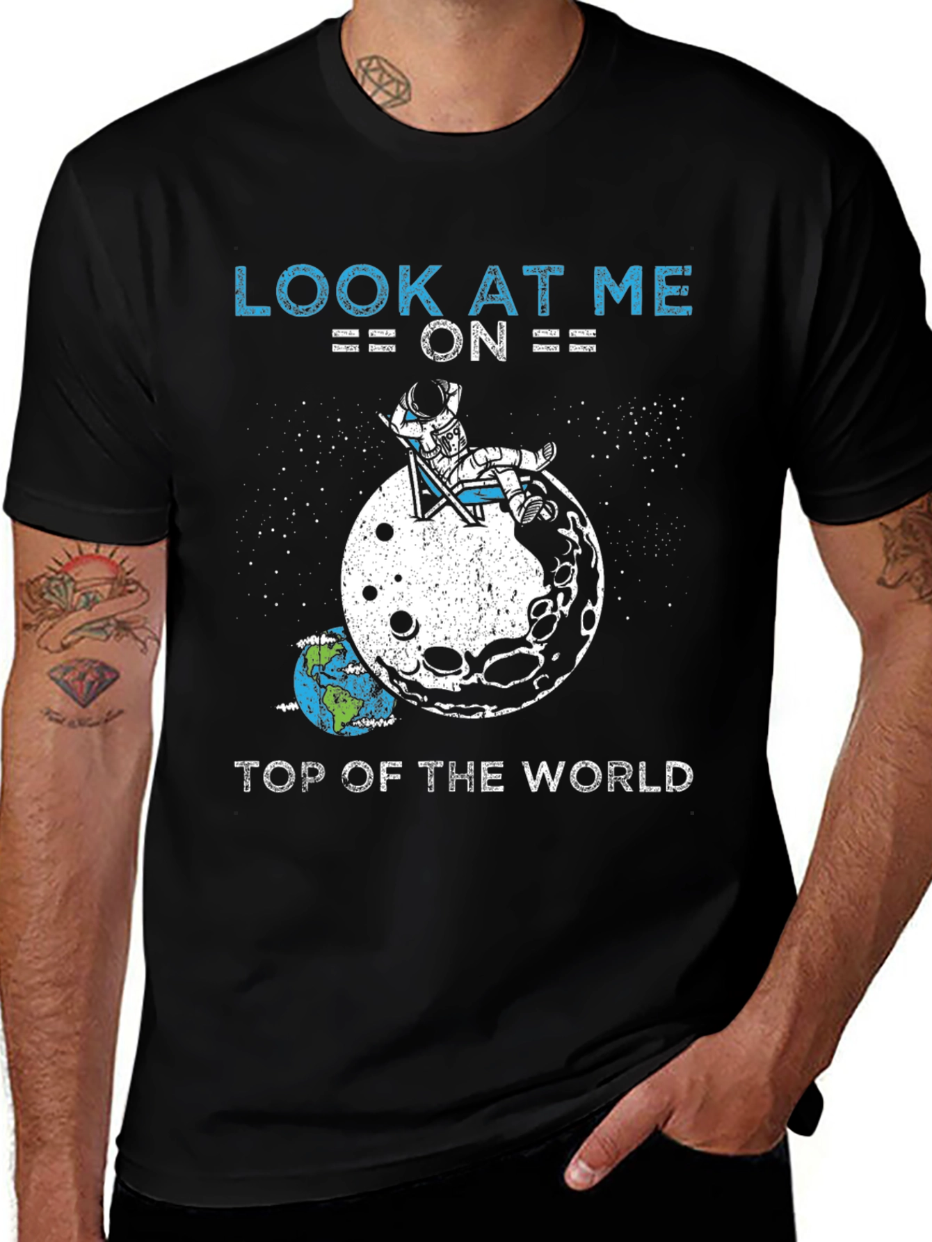 Variant 26 of Look At Me On Top Of The World T-Shirt