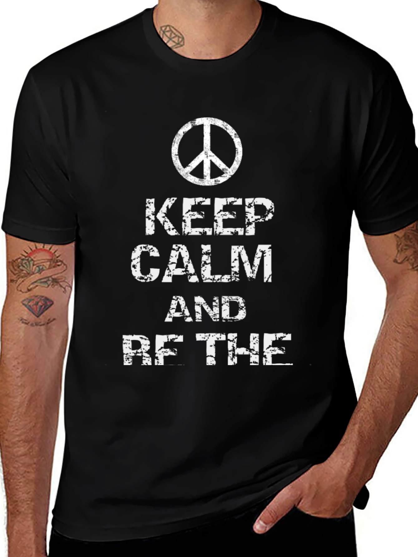 Variant 13 of Keep Calm and Be The Peace T-Shirt