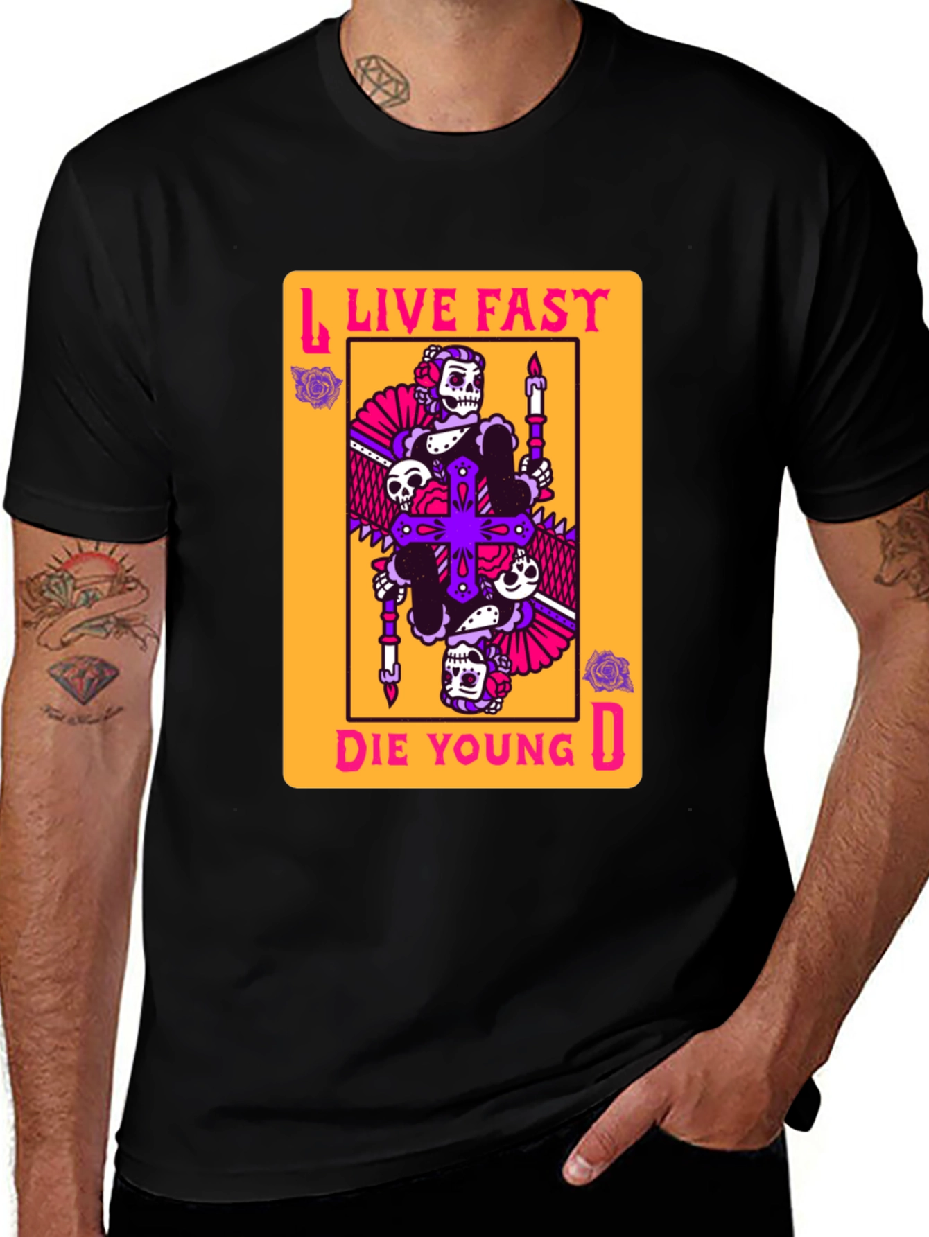 Variant 18 of Live Fast Die Young T-Shirt