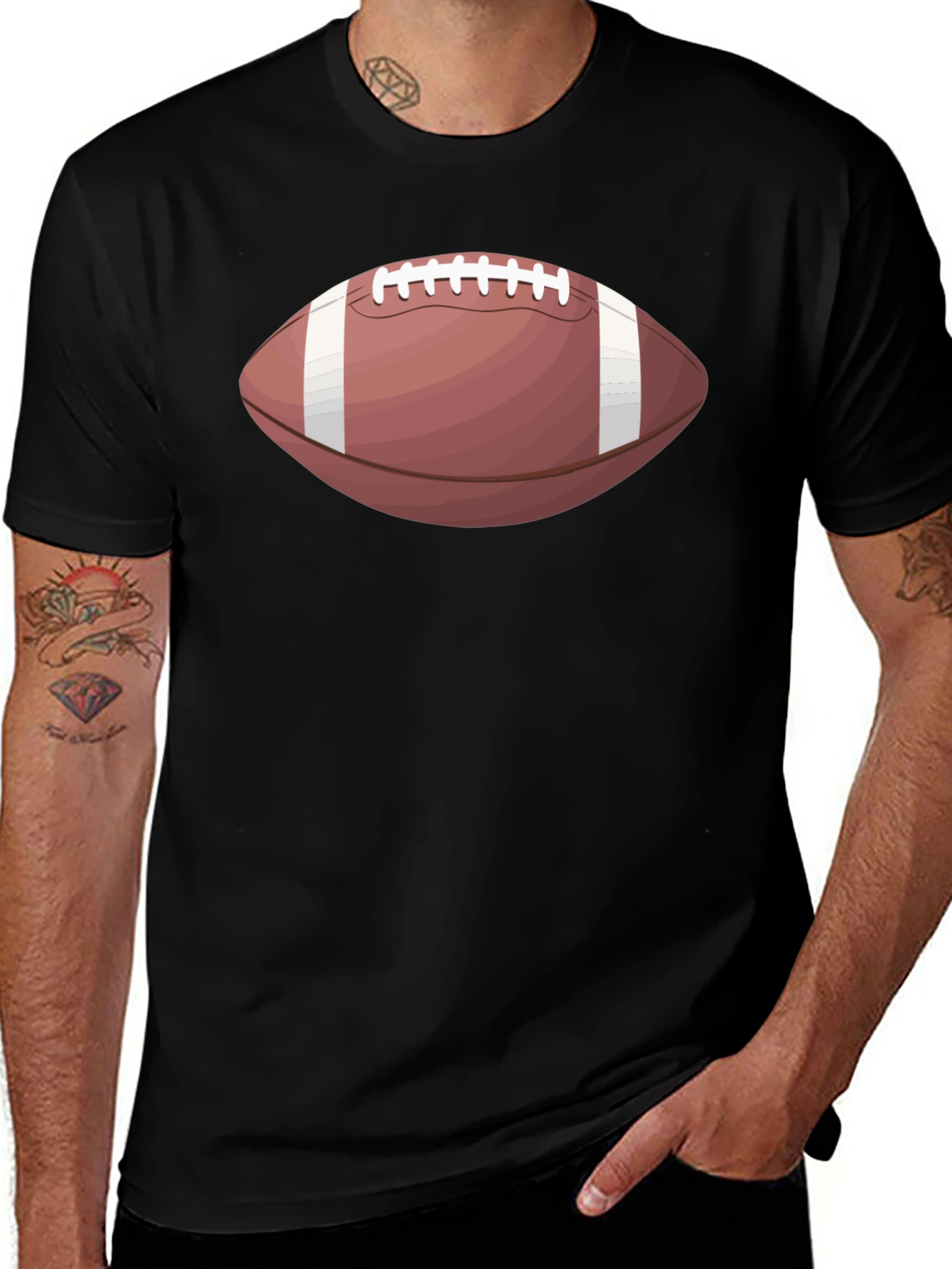 Variant 7 of Football Graphic T-Shirt - Game Day Ready!