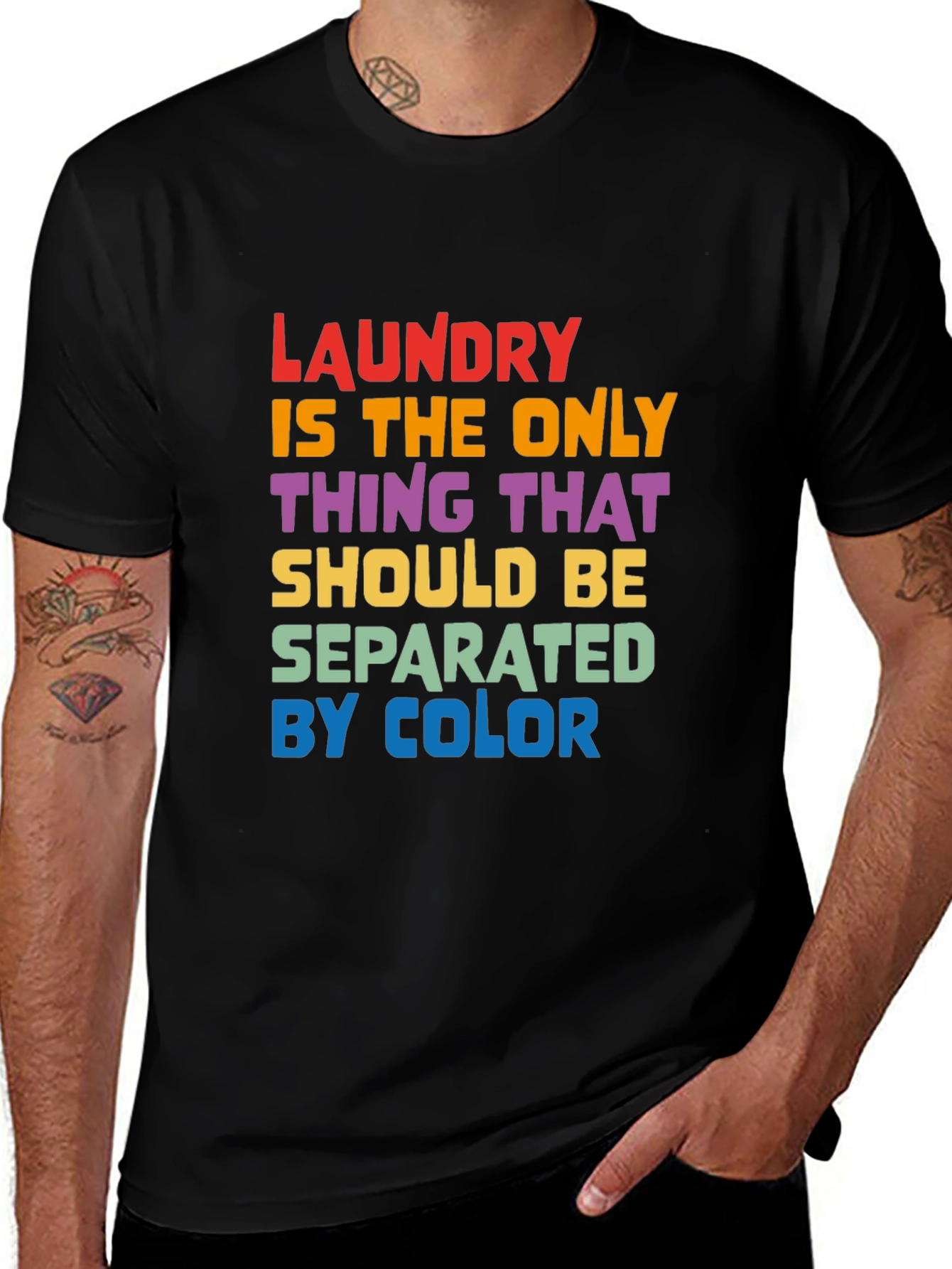 Laundry Color Separation T-Shirt