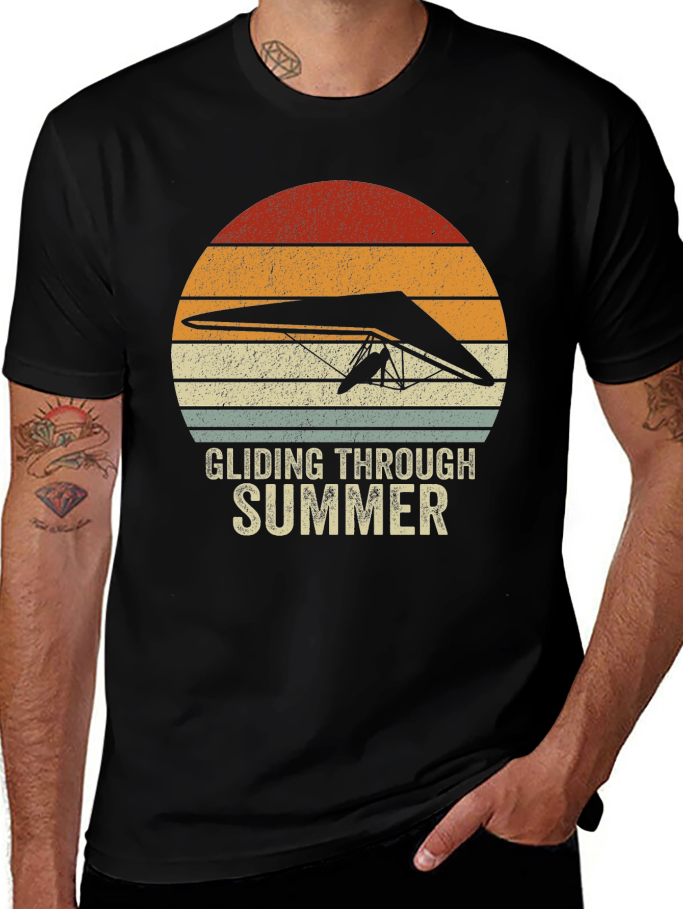 Variant 14 of Gliding Through Summer T-Shirt