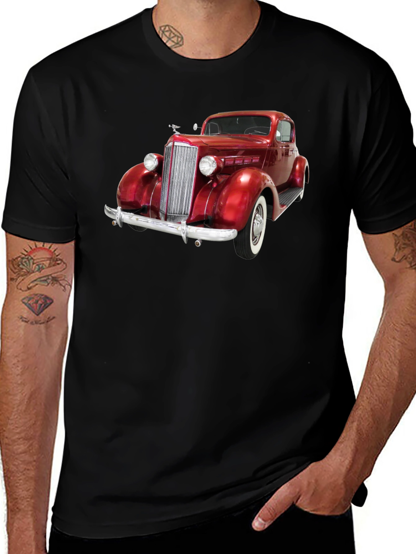 Variant 6 of Classic Car Graphic T-Shirt