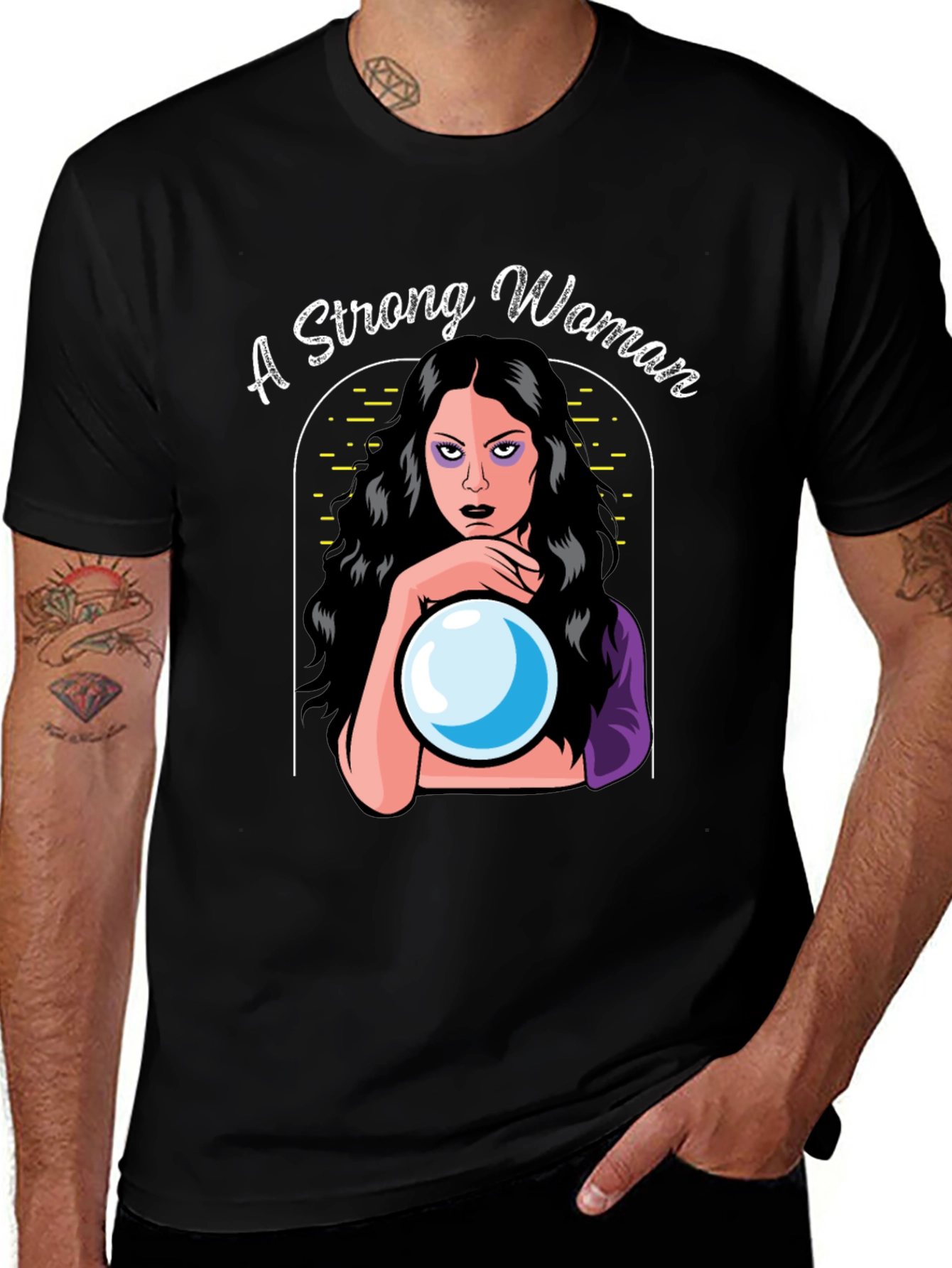Strong Woman Graphic T-Shirt