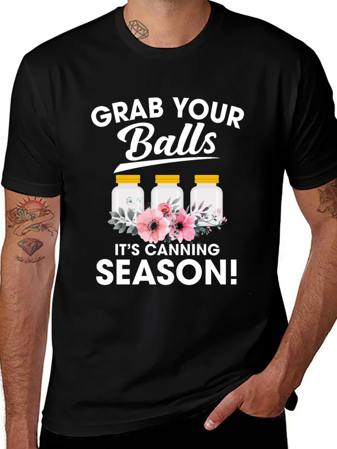 Variant 14 of Grab Your Balls It's Canning Season T-Shirt