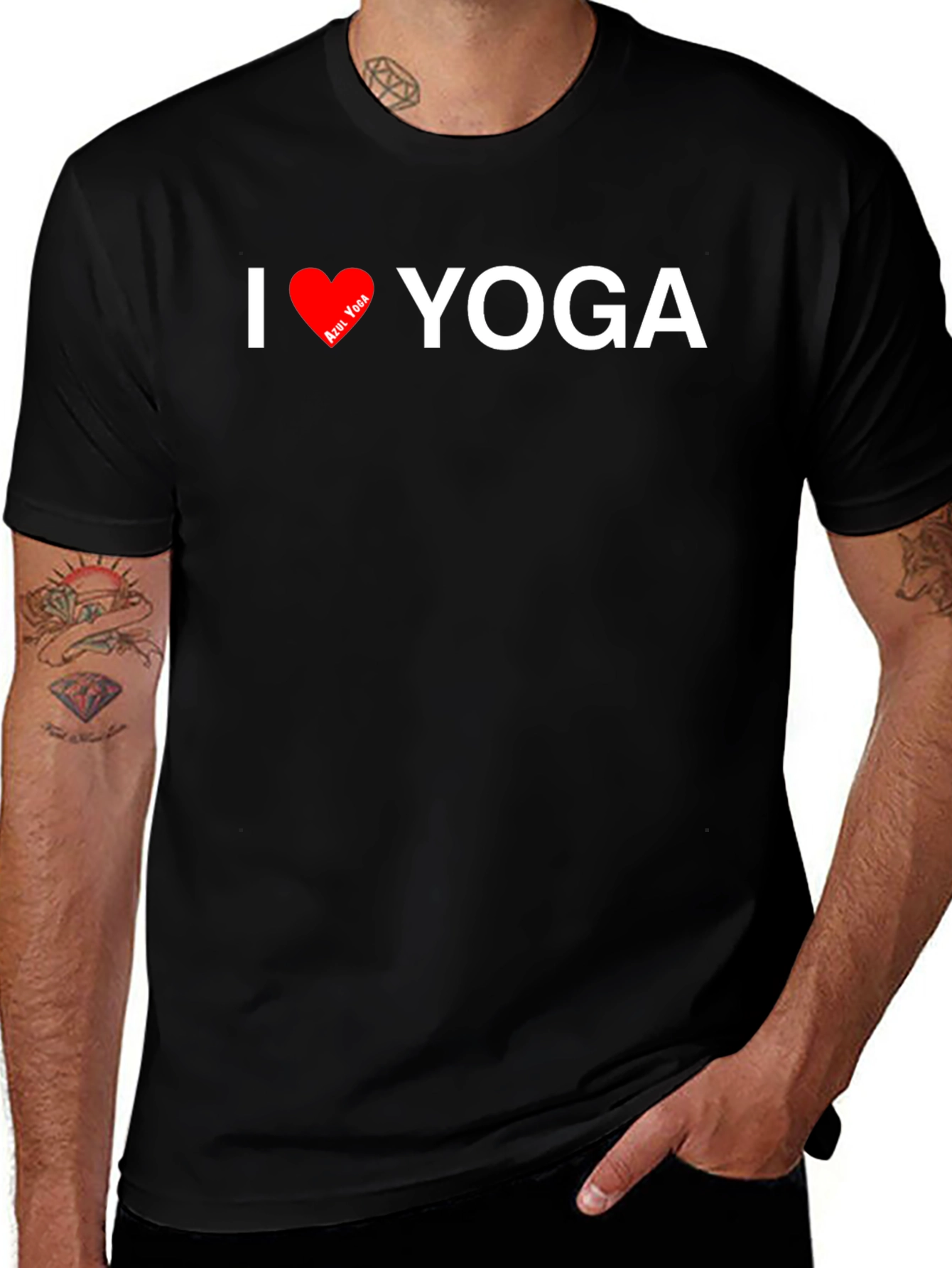 Variant 11 of I Heart Yoga T-Shirt - Stylish & Comfortable