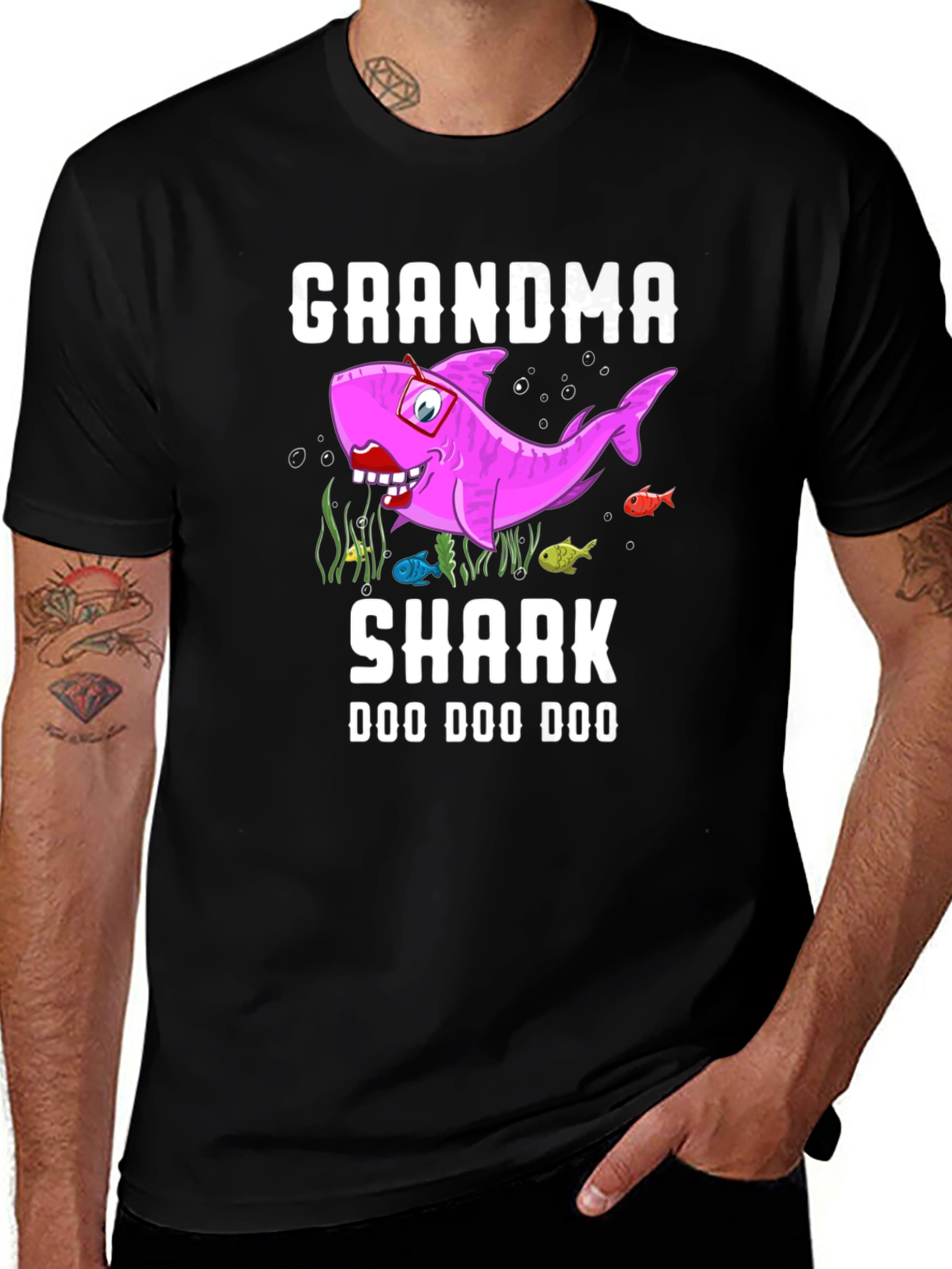 Grandma Shark Doo Doo Doo T-Shirt