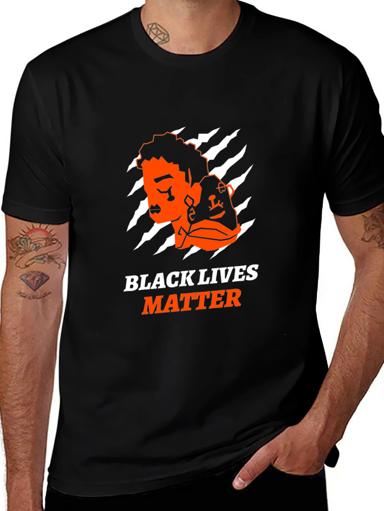 Variant 7 of Black Lives Matter Graphic T-Shirt