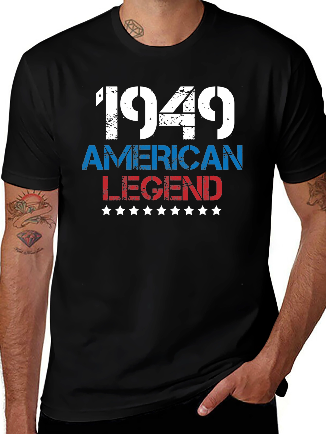 Variant 7 of 1949 American Legend Patriotic Graphic T-Shirt