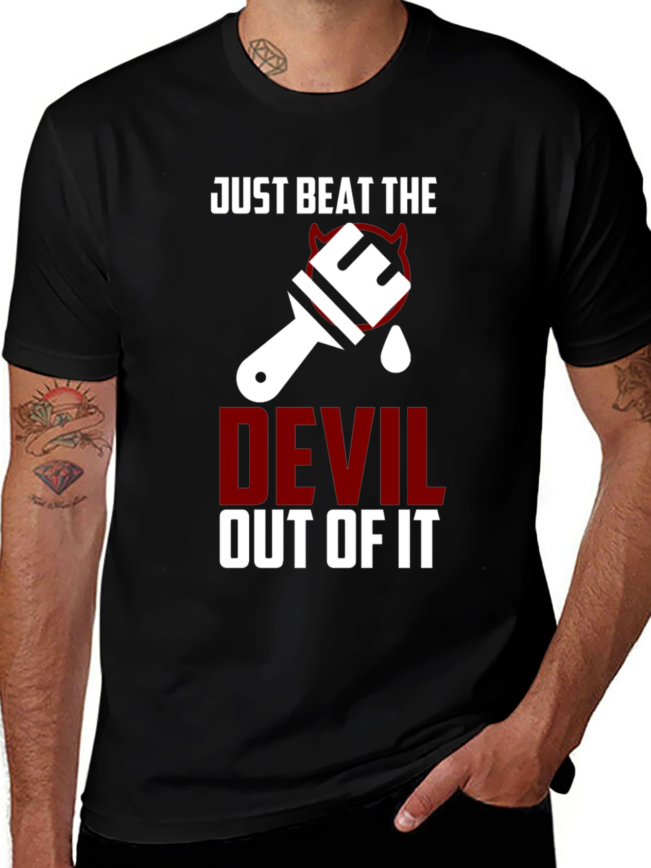 Variant 25 of Just Beat the Devil Out of It T-Shirt