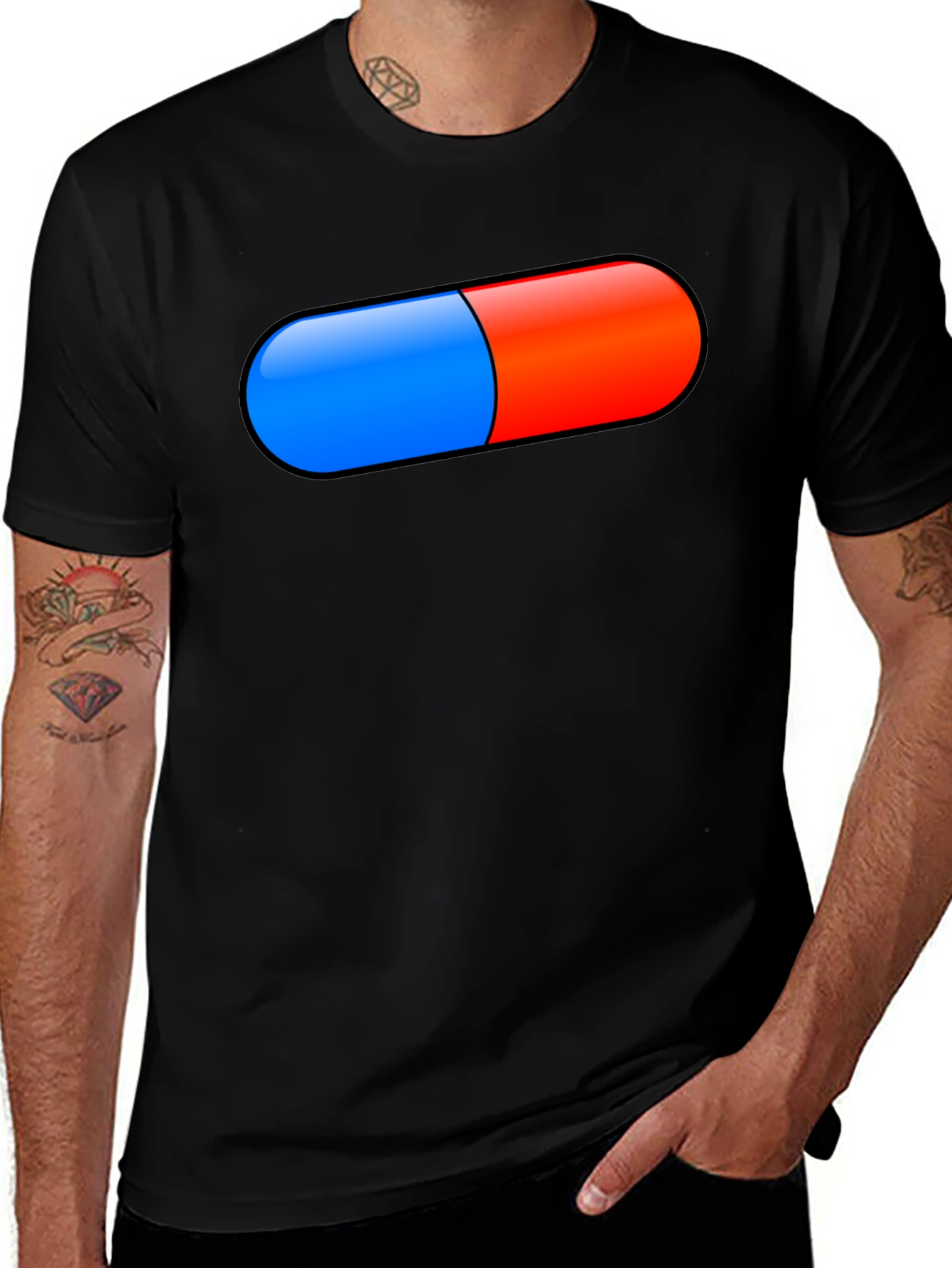 Variant 22 of Red and Blue Pill T-Shirt
