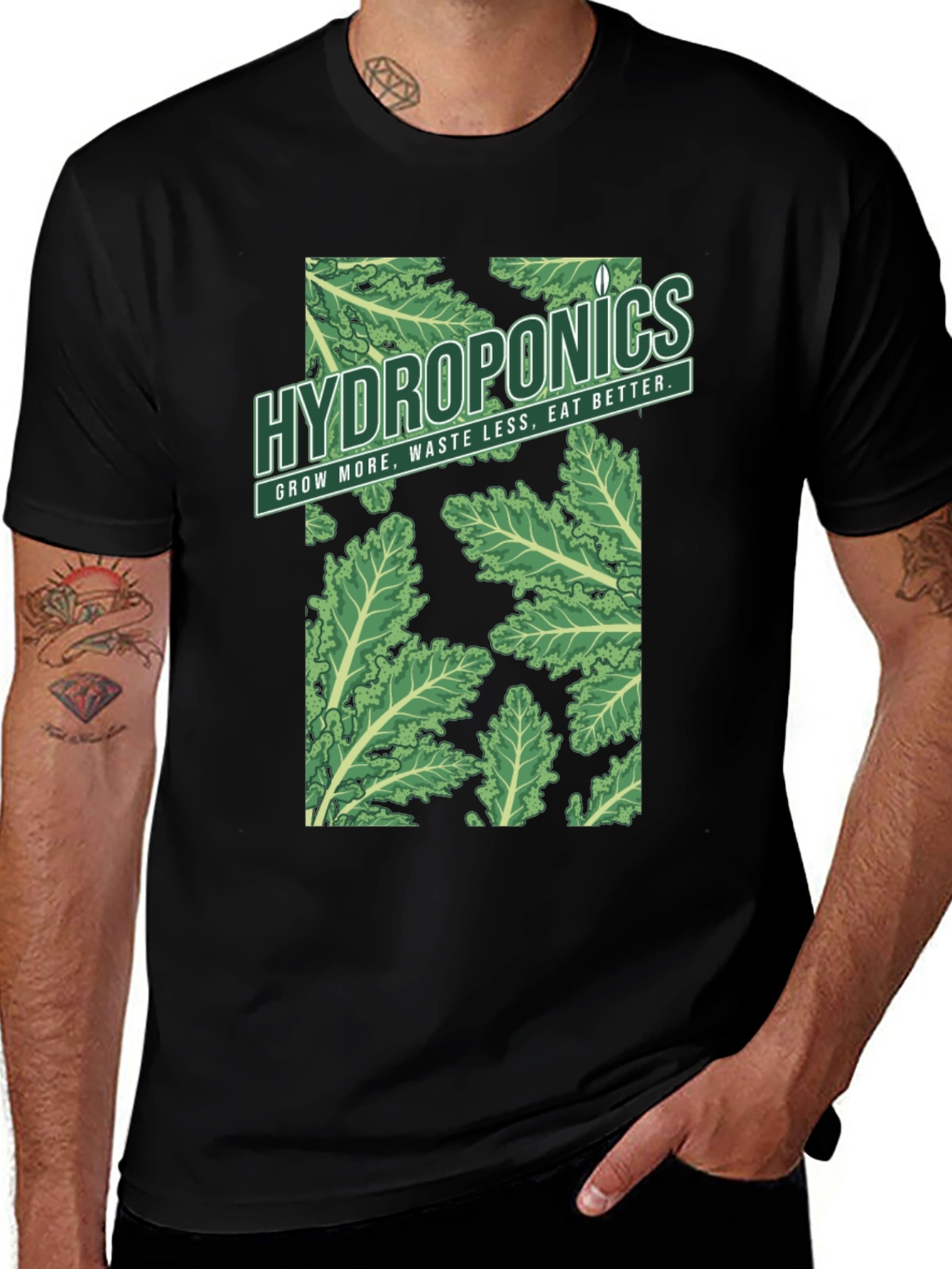 Hydroponics T-Shirt: Grow More, Waste Less