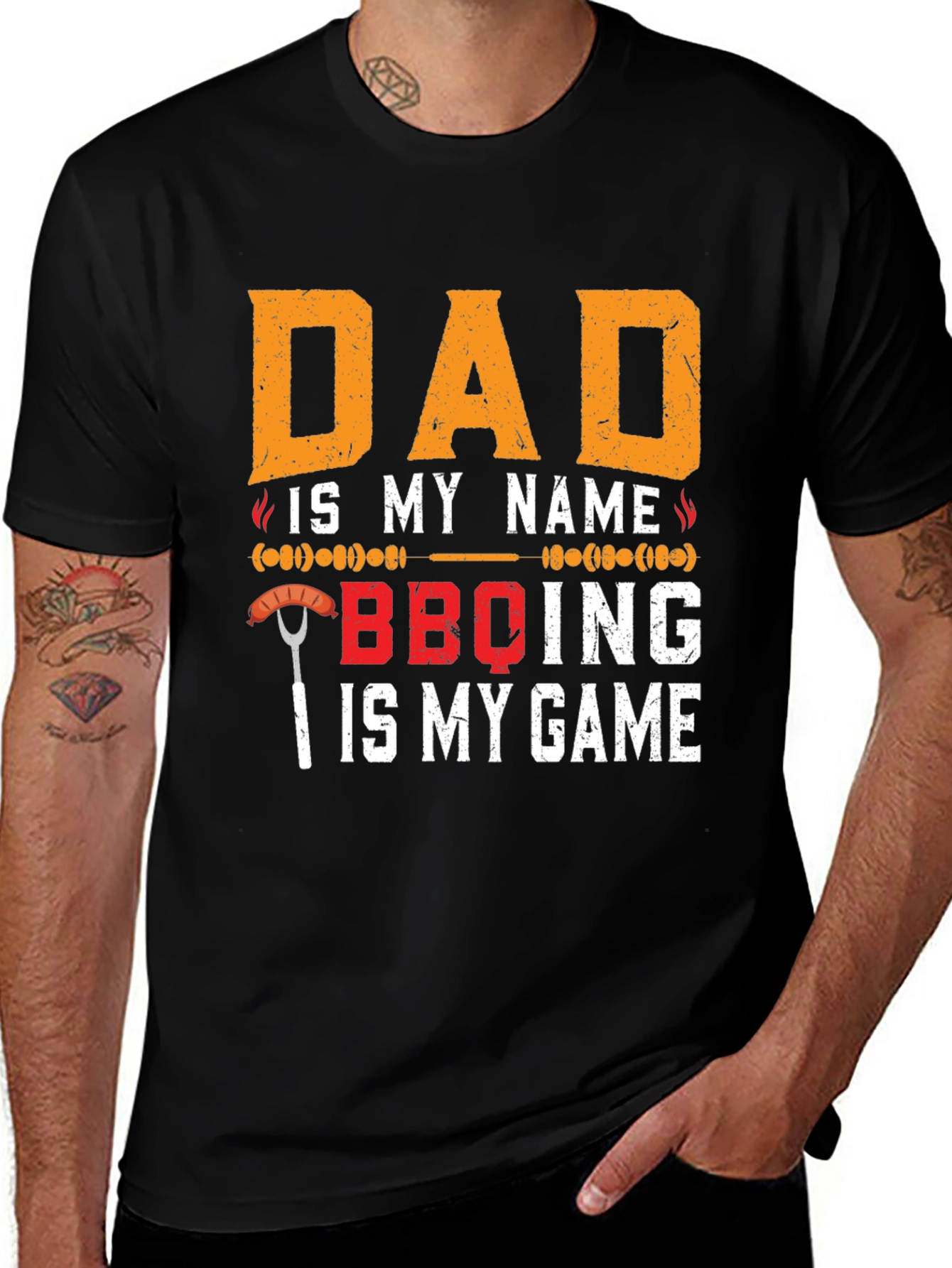 Dad BBQ T-Shirt: Grill Master Tee