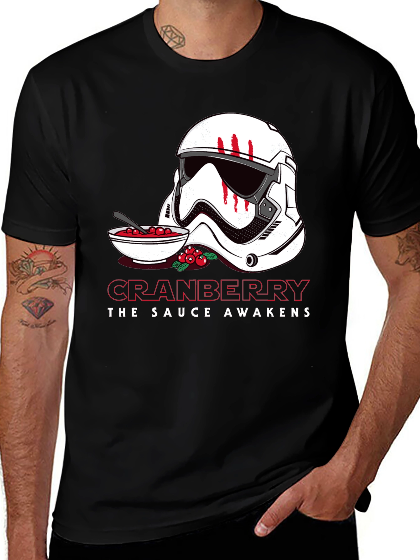 Variant 13 of Cranberry The Sauce Awakens T-Shirt