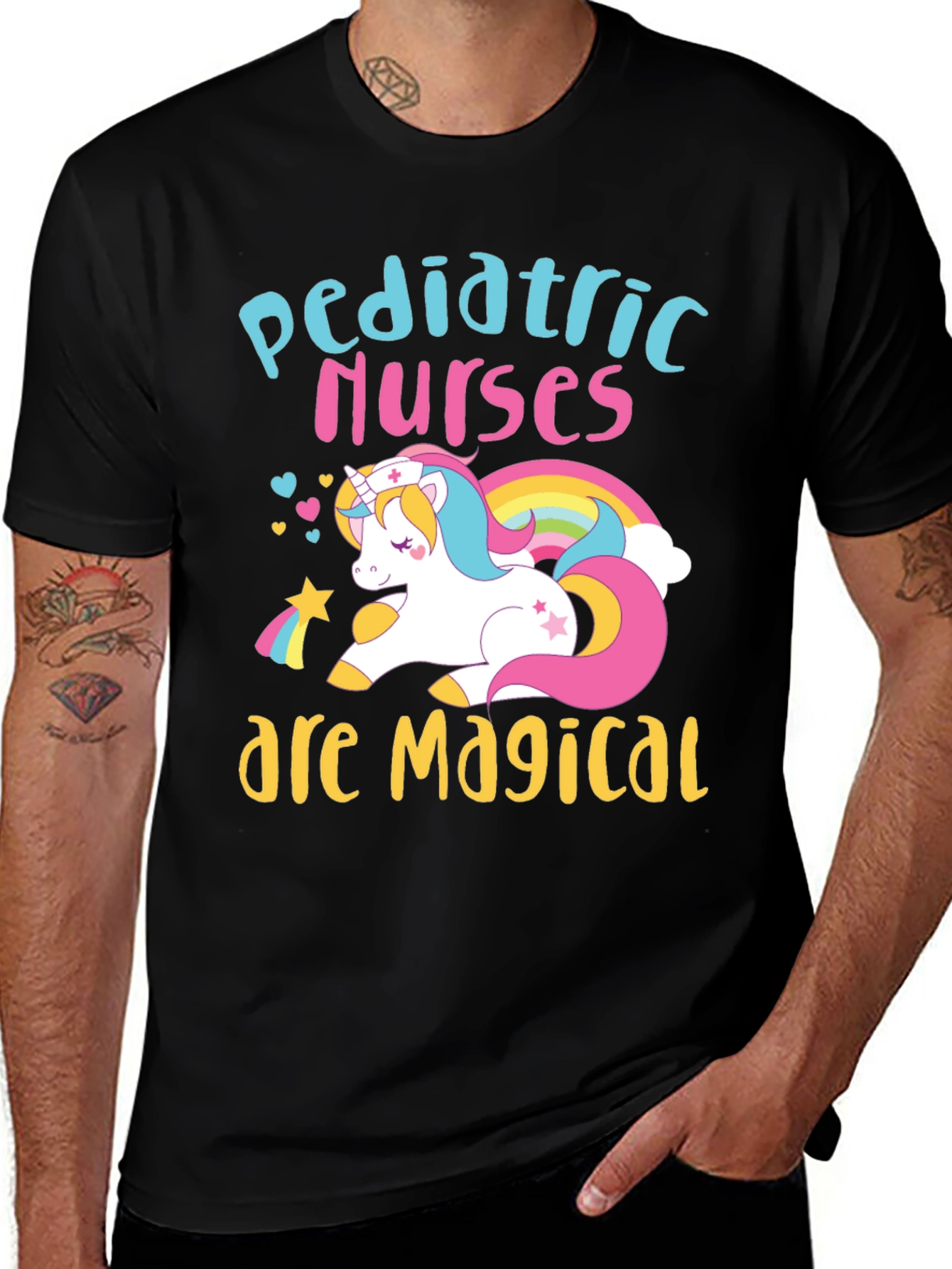 Variant 30 of Pediatric Nurses Magical Unicorn T-Shirt