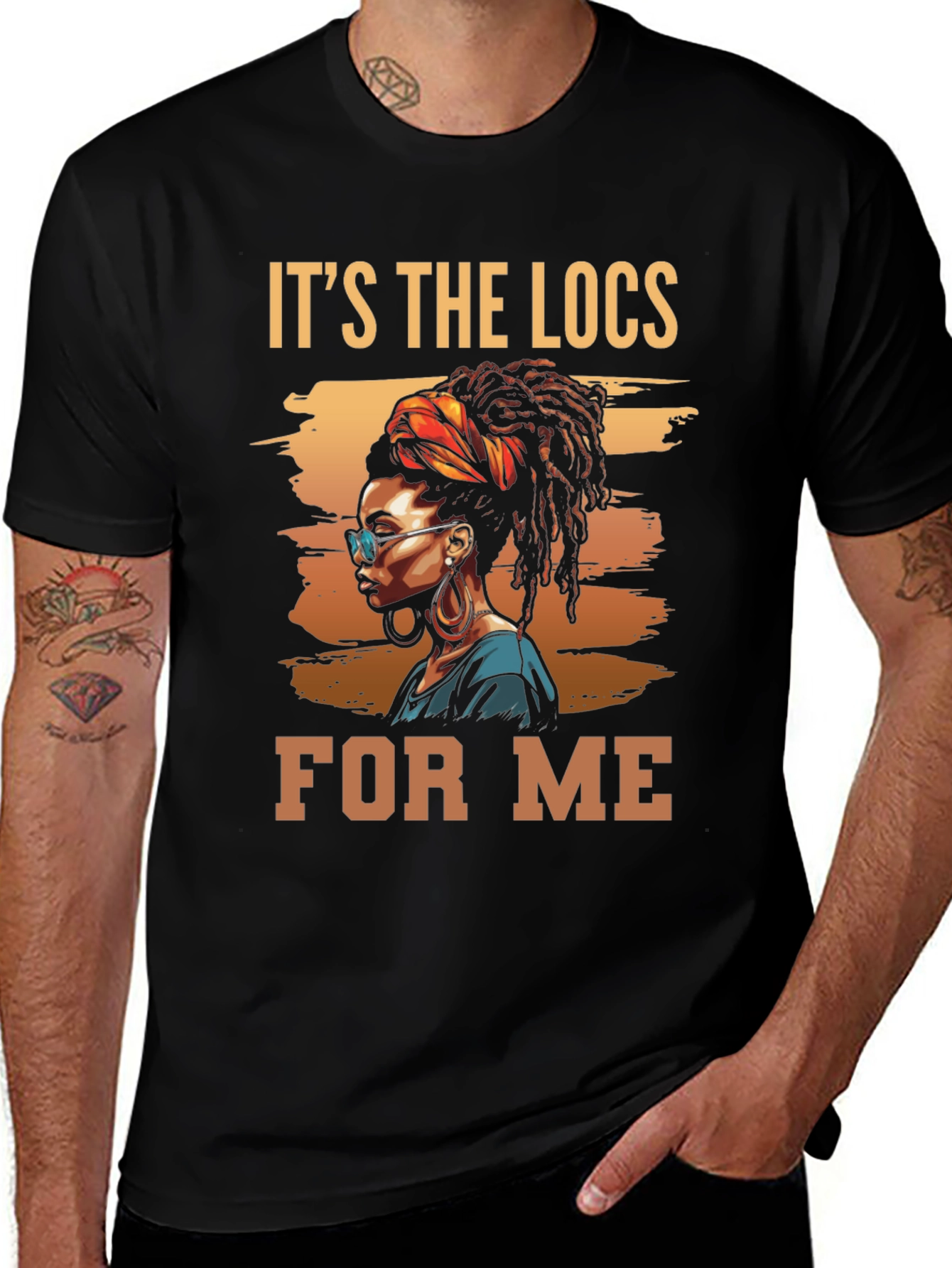 Variant 20 of It's The Locs For Me Graphic Tee