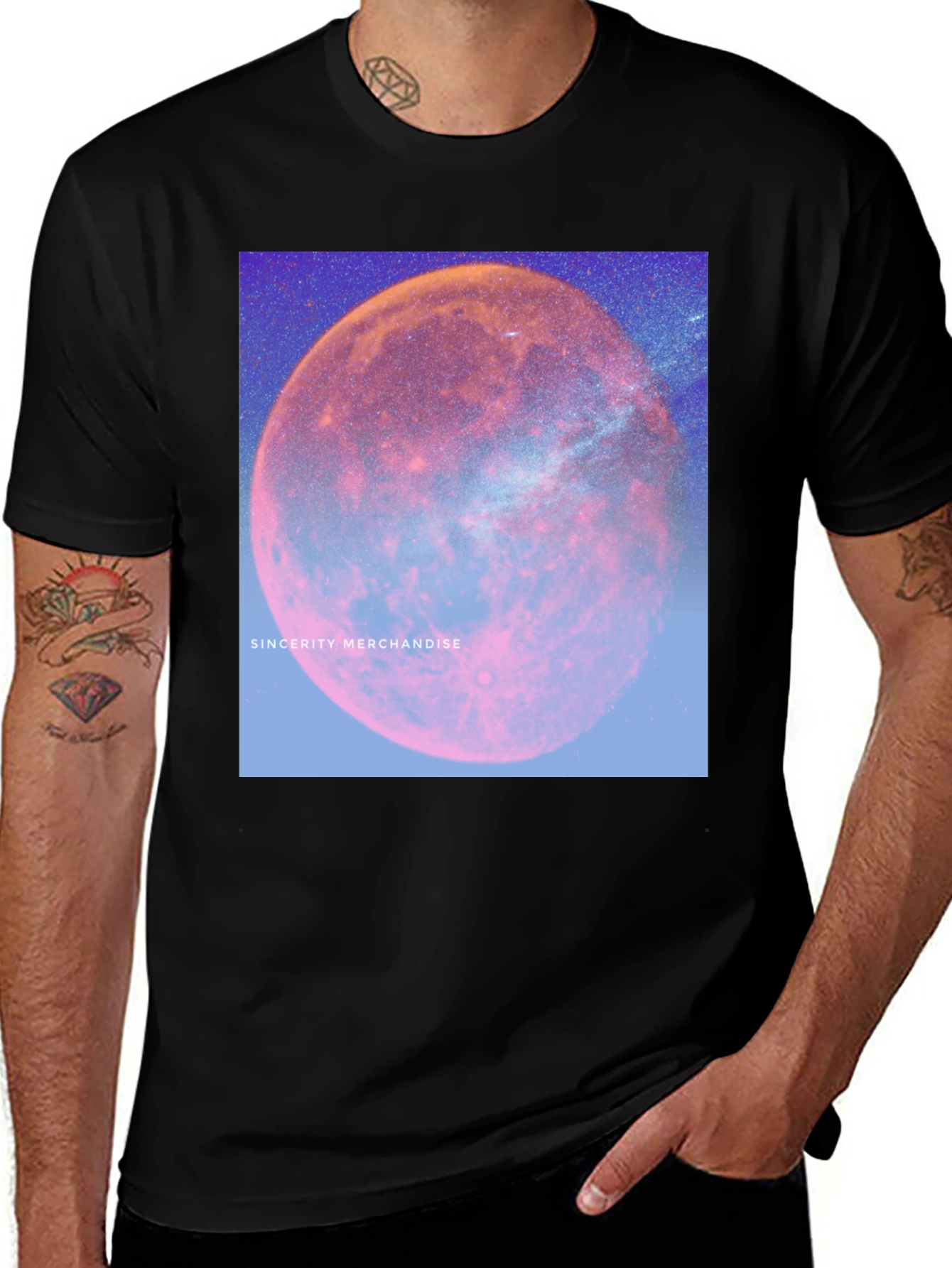 Variant 19 of Sincerity Merchandise Planet Graphic T-Shirt