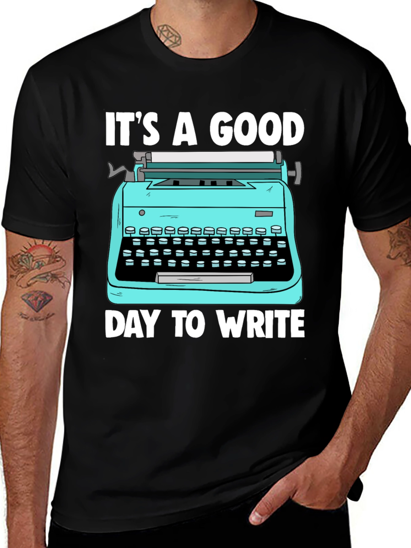 Variant 3 of It's a Good Day to Write T-Shirt
