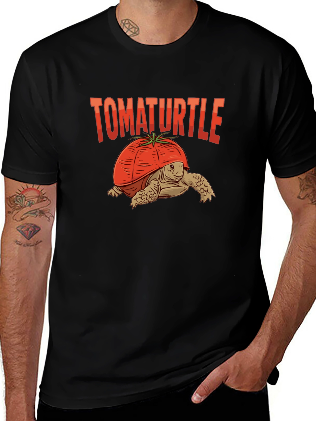Variant 9 of Tomaturtle Graphic T-Shirt - Unique & Funny
