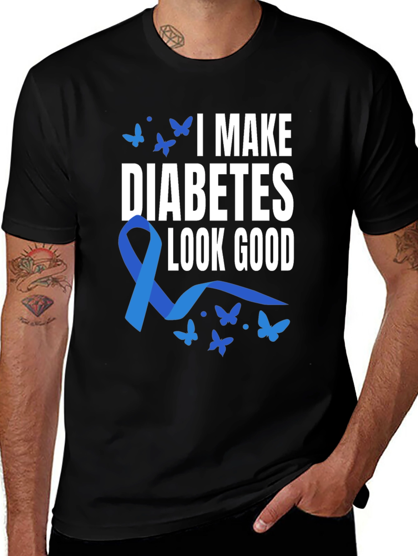Variant 21 of I Make Diabetes Look Good T-Shirt