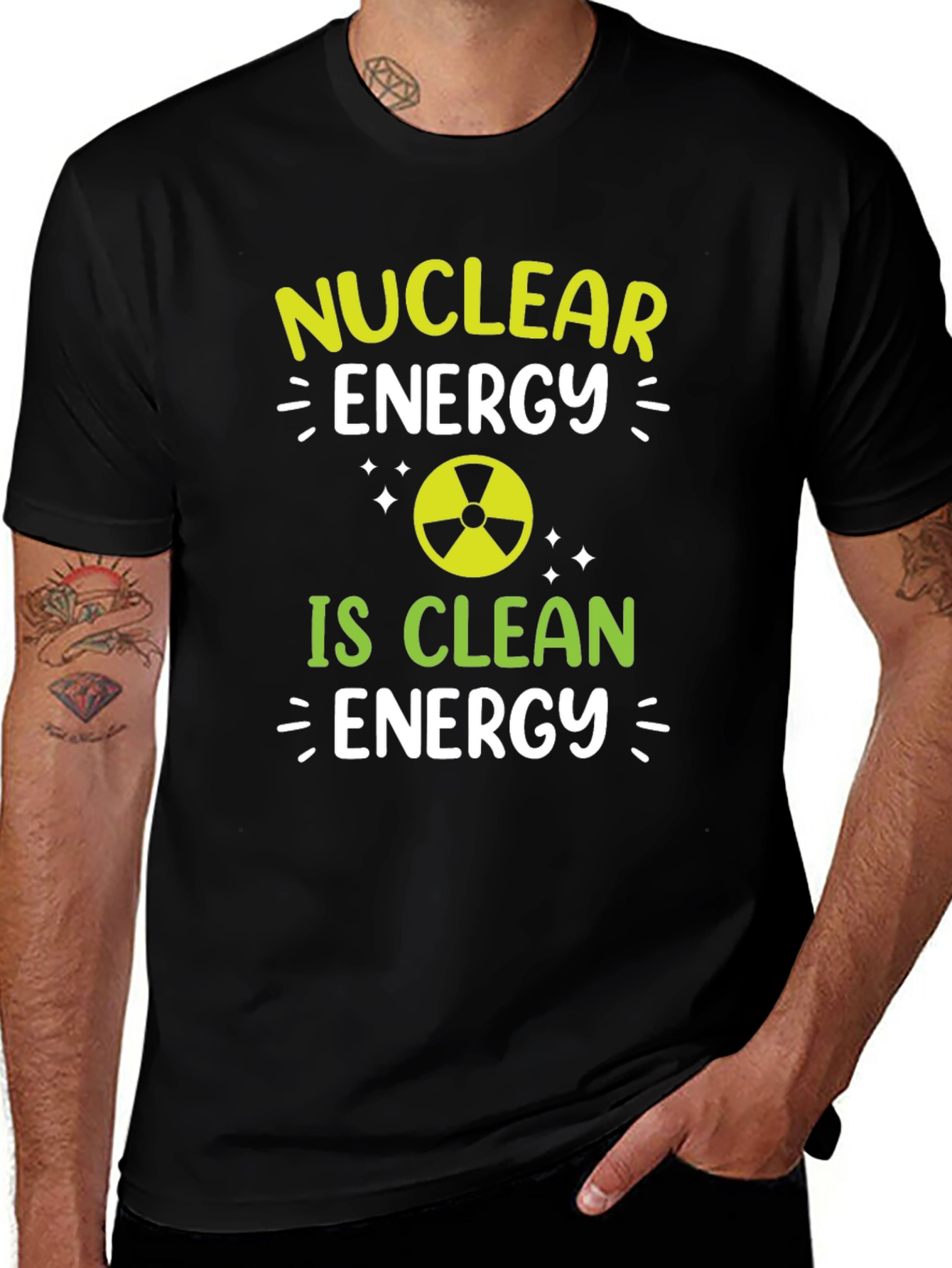 Variant 27 of Nuclear Energy is Clean Energy T-Shirt