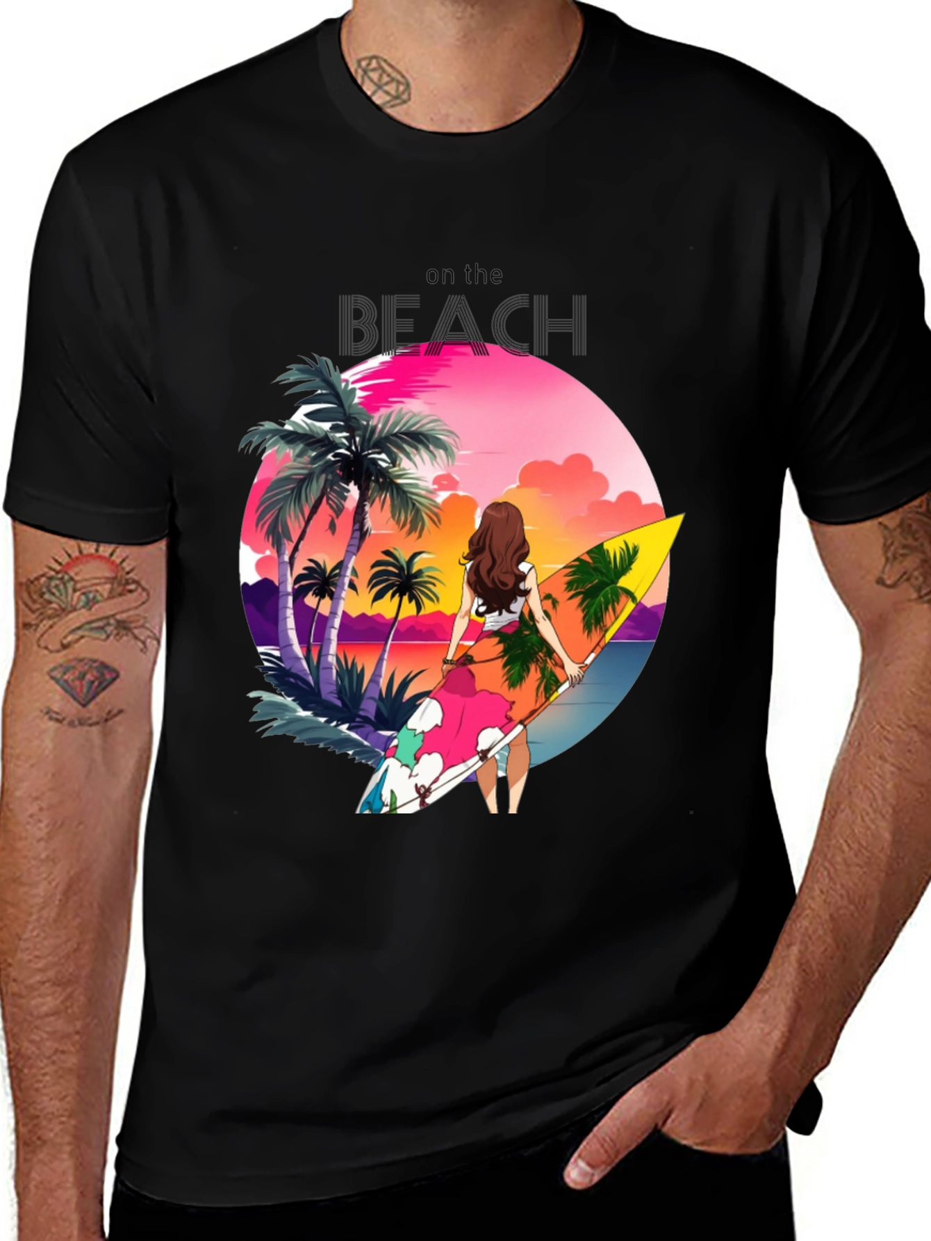 Variant 9 of Beach Girl Graphic Tee