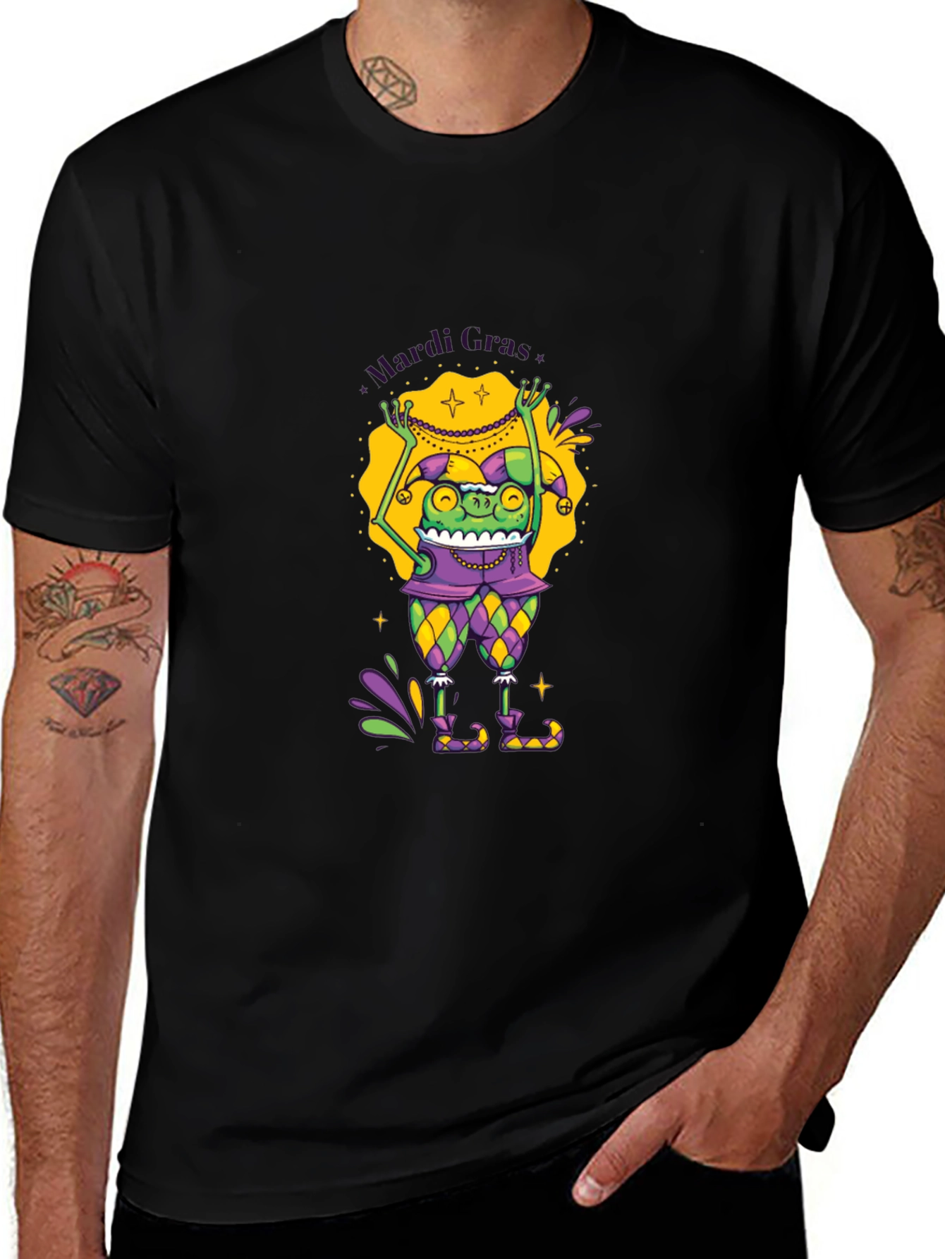 Mardi Gras Frog T-Shirt