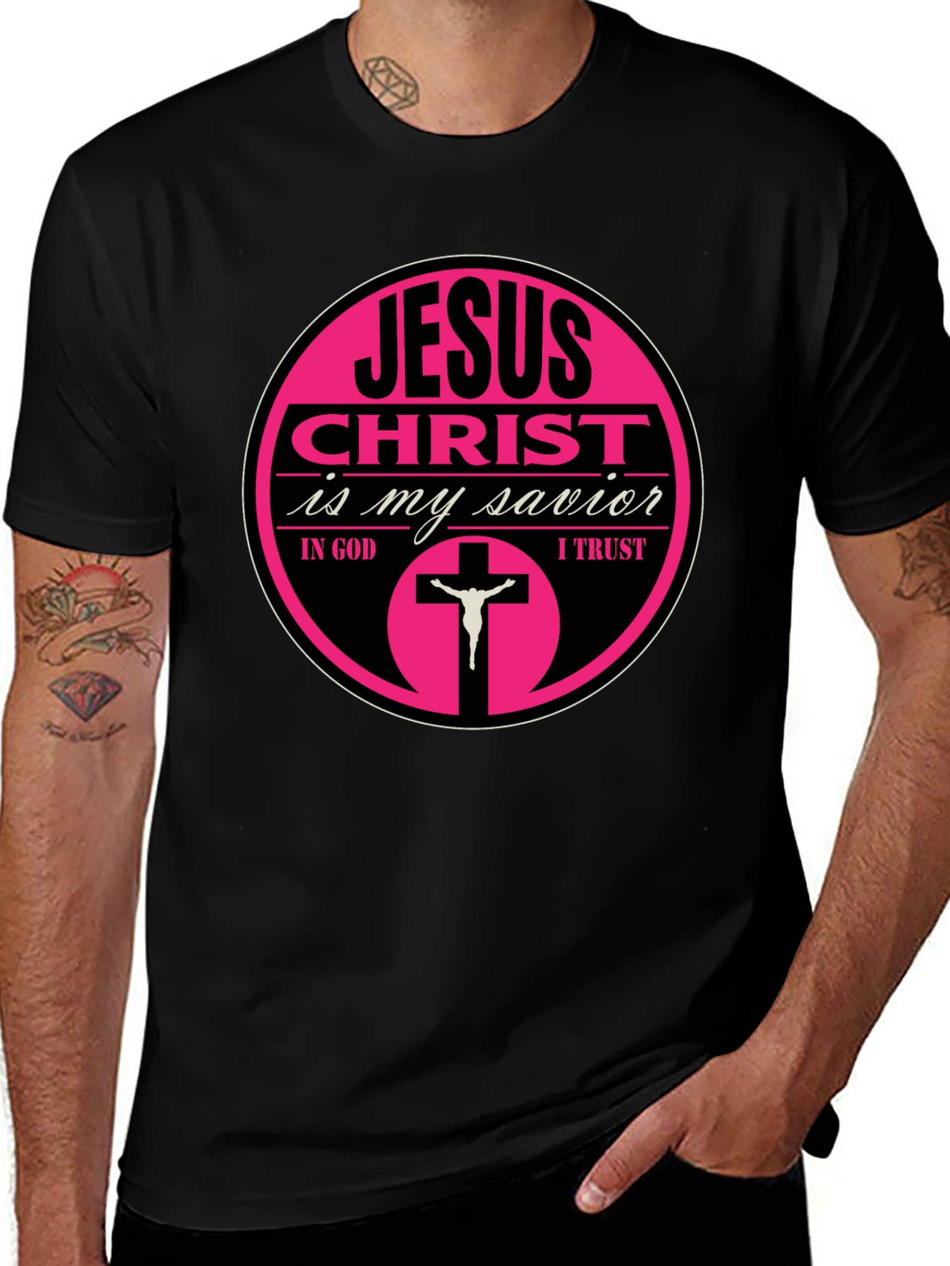 Jesus Christ Is My Savior Graphic Tee