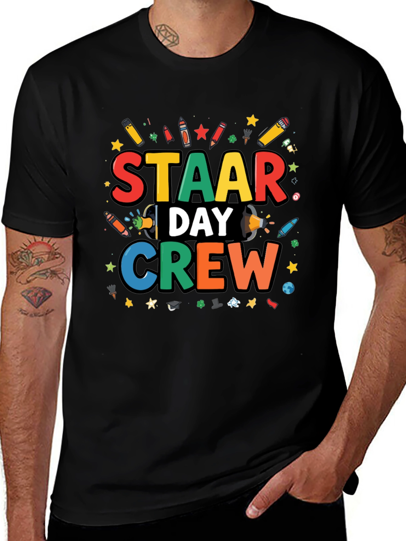 STAAR Day Crew T-Shirt, Teacher Team Tee