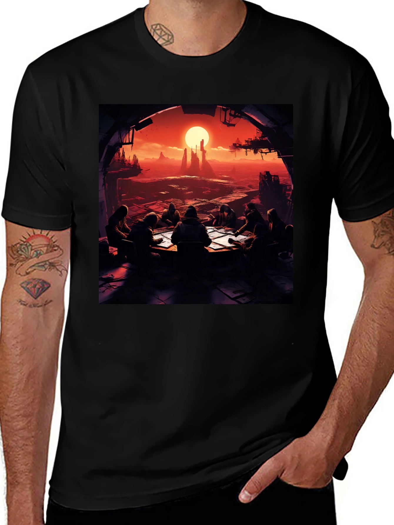 Variant 8 of Dystopian Strategy T-Shirt