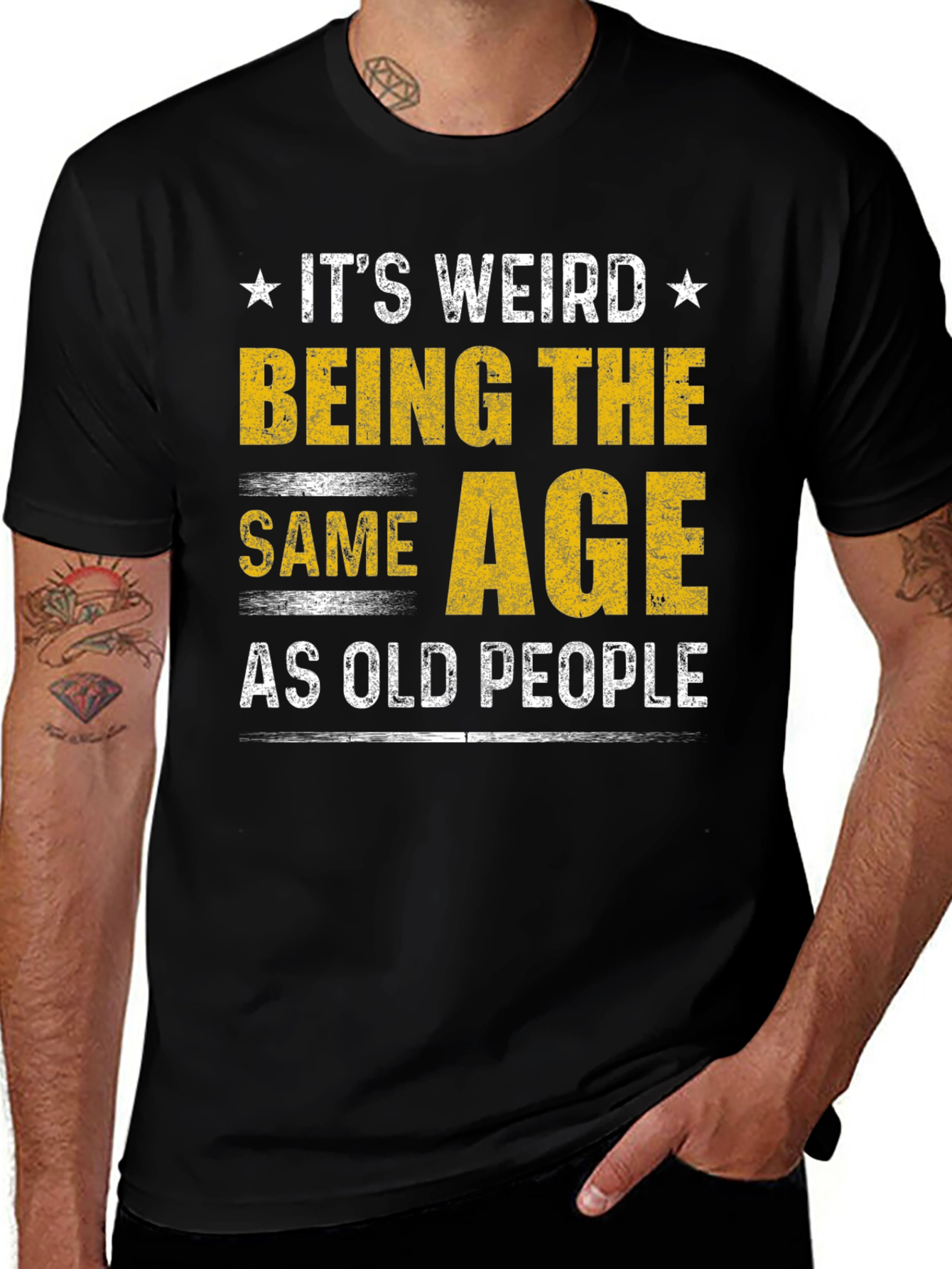 Variant 26 of It's Weird Being The Same Age As Old People Funny T-Shirt